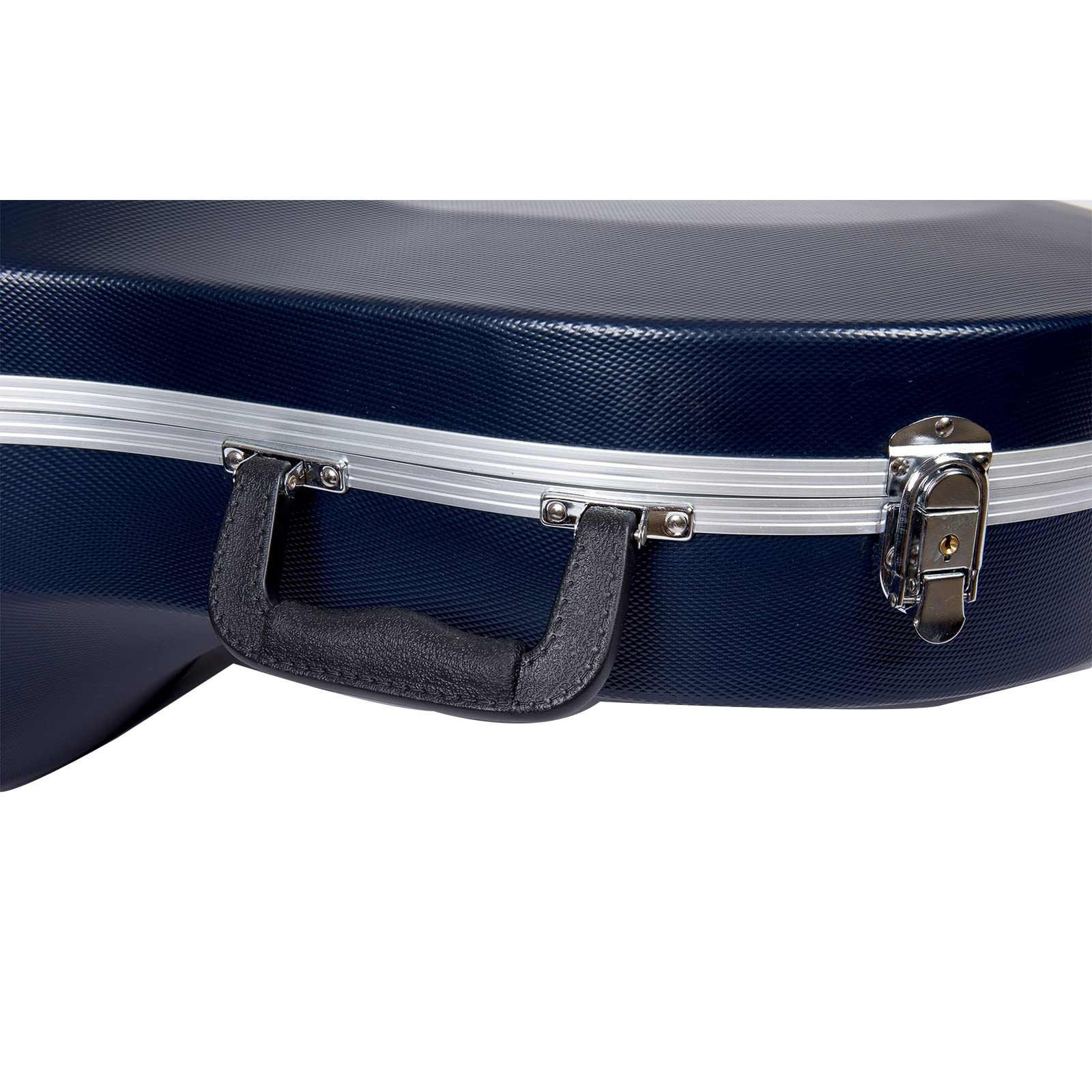 Crossrock Abs Hard Shell Case For French Horn With Single Shoulder Strap Blue(Cra862Fhbl)