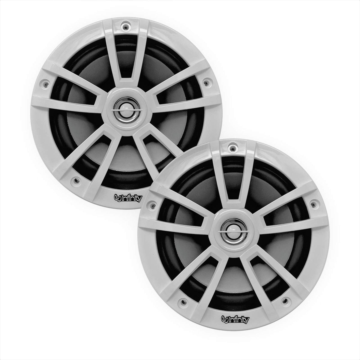 Infinity Reference 612M 6.5 Inch 225 Watt High Performance 2 Way Marine Loudspeaker (Pair)