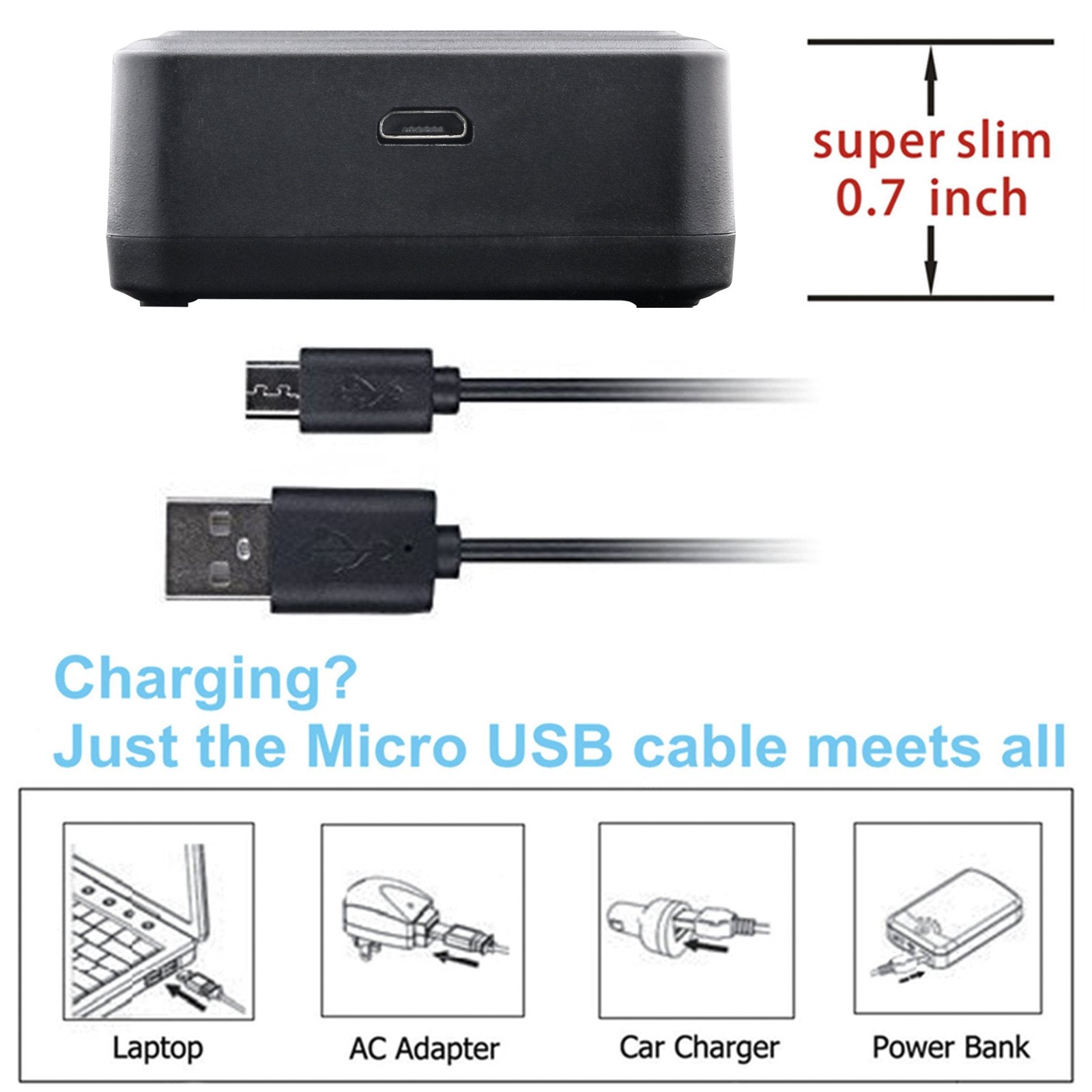 Kastar Battery X3 + Charger For Sony Np Bx1 Hdr As200V Hdr As30 Hdr As300 Hdr As50 Hdr Cx240 Hdr Cx405 Hdr Cx440 Hdr Gw66 Hdr Gw