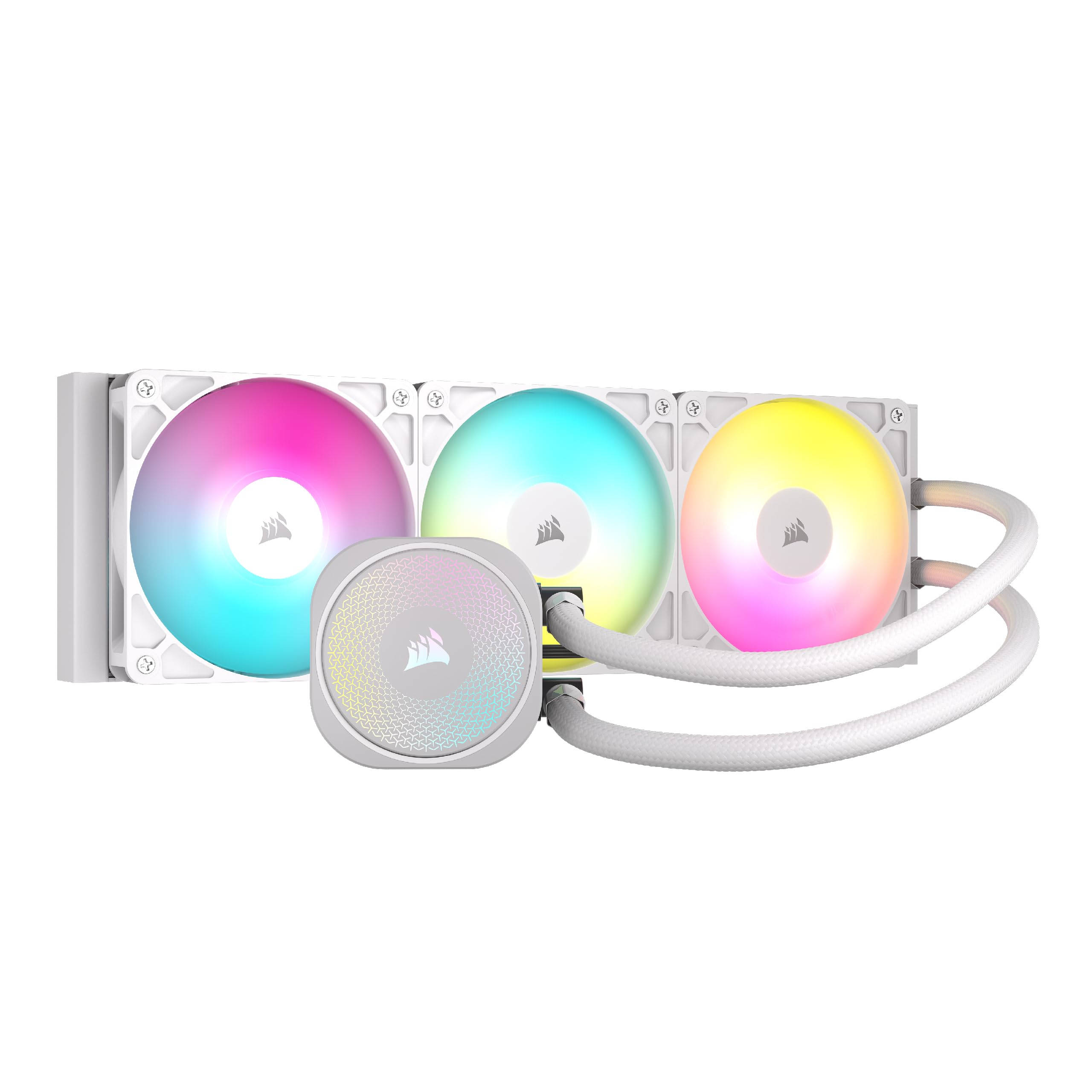 CORSAIR Nautilus 360 RS ARGB Liquid CPU Cooler  360mm AIO  LowNoise  Direct Motherboard Connection  DaisyChain  Intel LGA