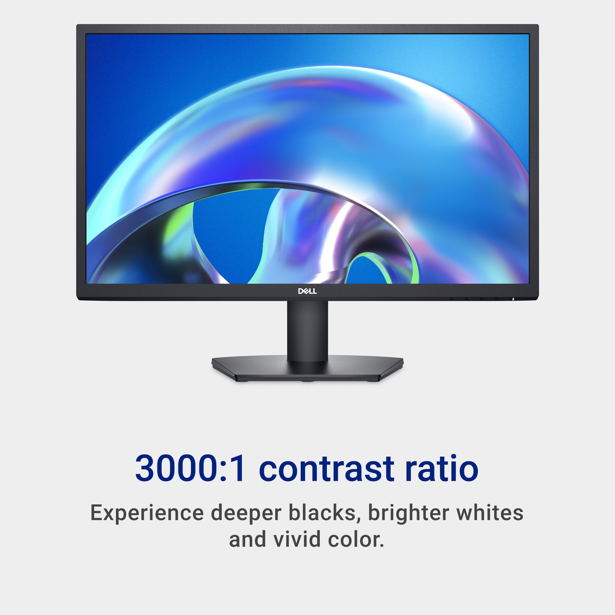 Dell 24 Se2425H Monitor - 23.8-Inch Full Hd (1920X1080), Va Panel, 5Ms Response Time, Tilt, Certified By Tv Rheinland For 3-Star