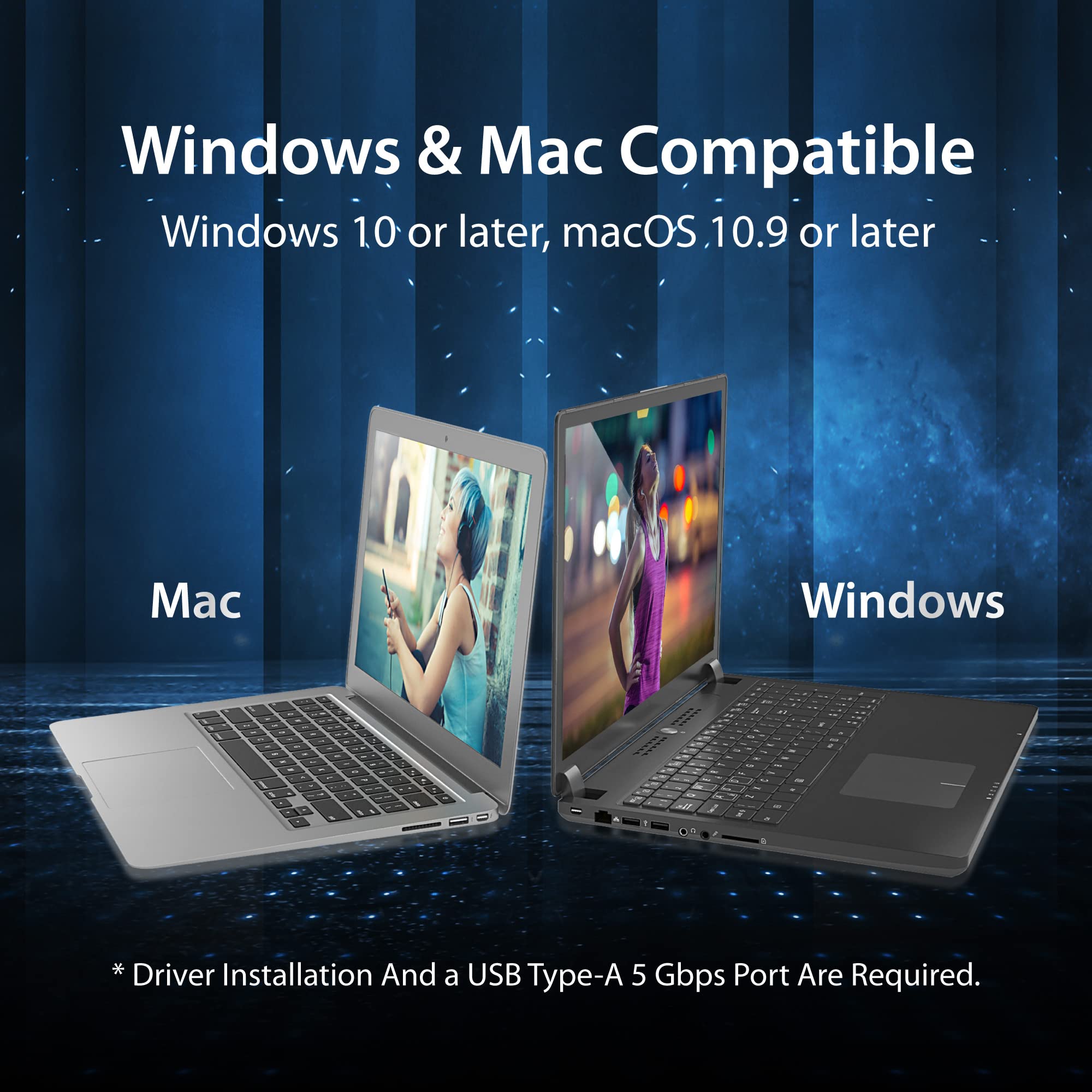 J5Create Usb To Hdmi Multi-Monitor Adapter Supports 1080P 2048 X 1152 @ 32 Bits | Usb 3.0 With 2.0 Support | Adapter Is Compatib