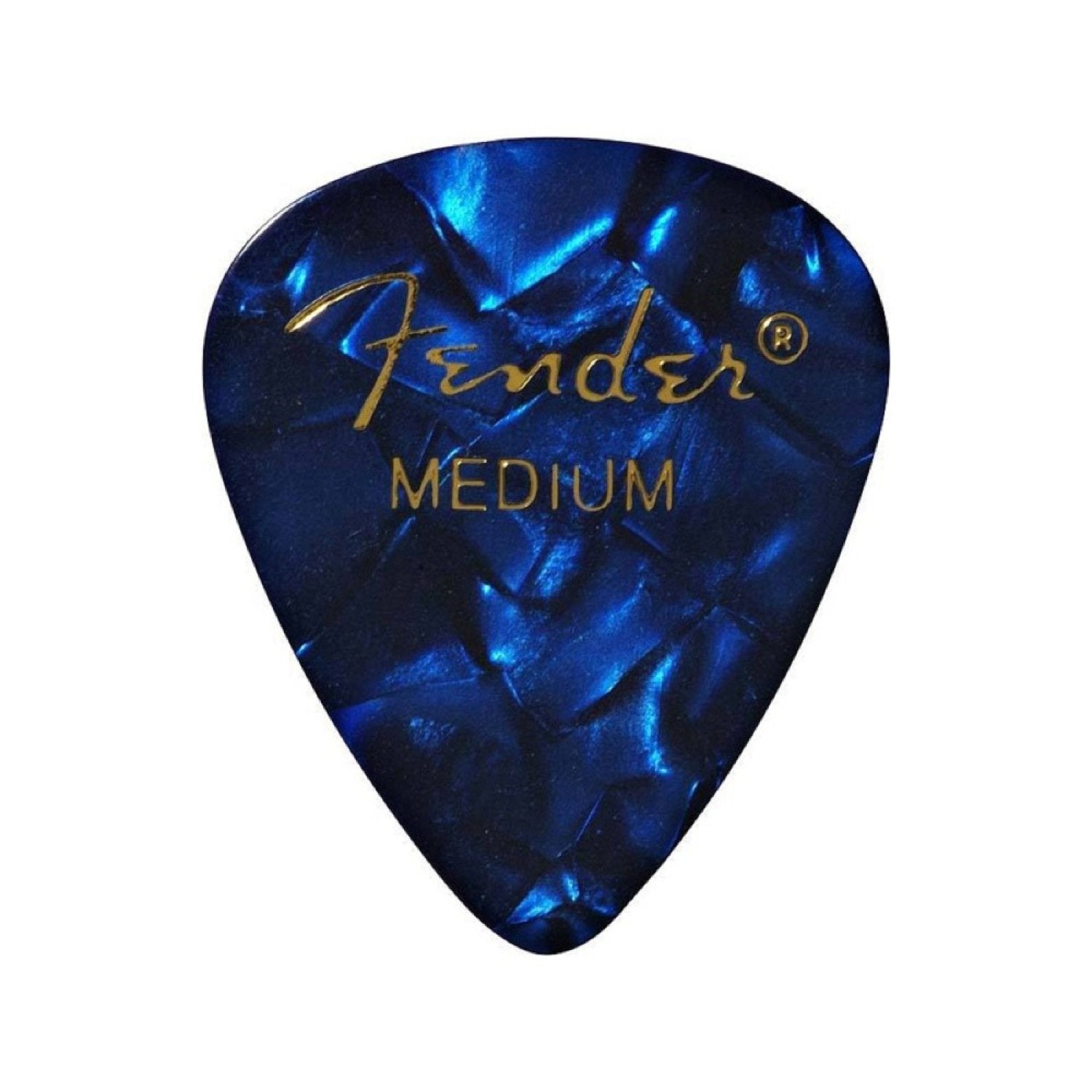 Fender Moto Style Guitar Picks, 12 Pack   Blue