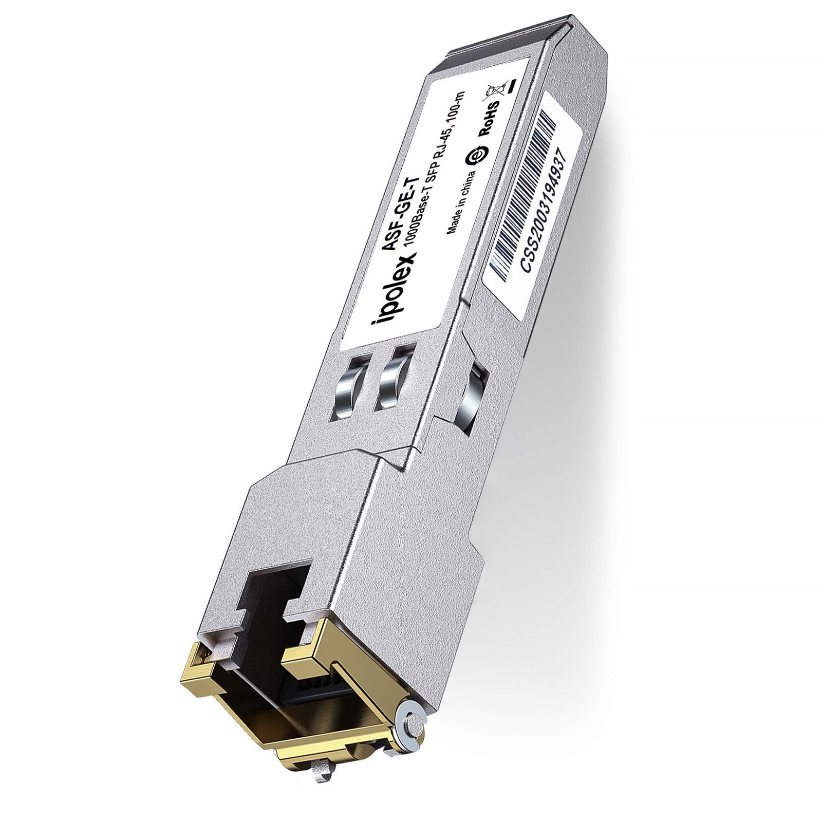 Gigabit Sfp To Rj45 Copper Sfp Transceiver 1000Base T, 1.25G Sfp T Copper Sfp Module, For Ubiquiti Unifi Uf Rj45 1G/Uacc Cm Rj45