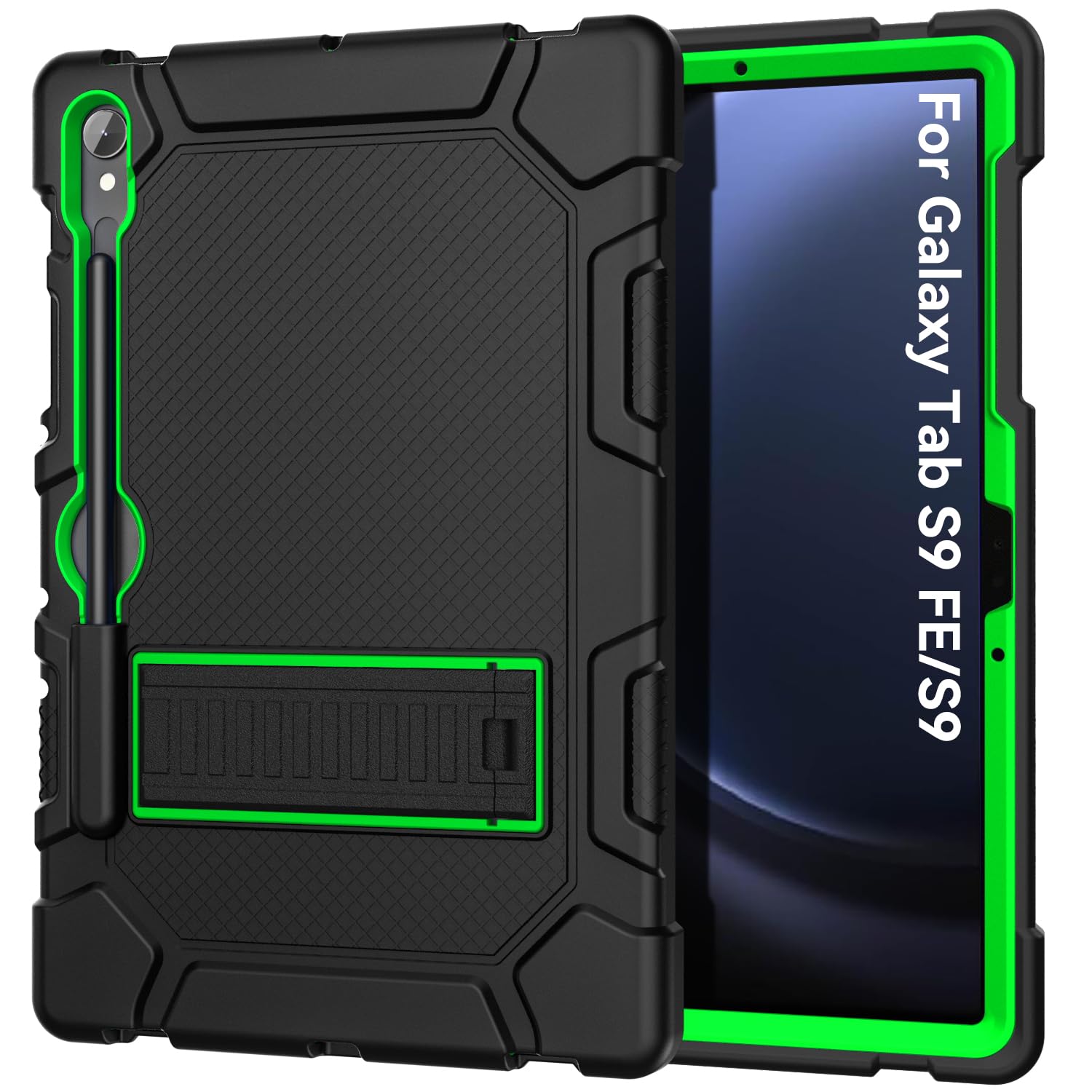 Cantis Case For Samsung Galaxy Tab S9 Fe 5G 10.9 Inch/Galaxy Tab S9 11 Inch Case 2023, Heavy Duty Shockproof Rugged Protective C