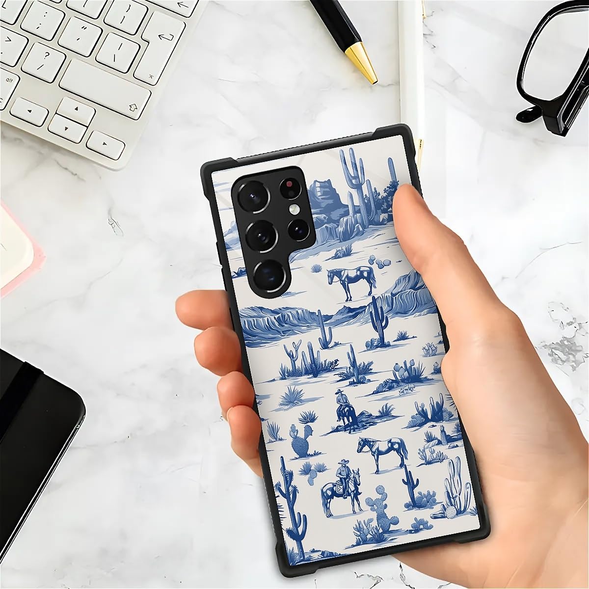 Fkbrcl4U For Samsung Galaxy S23 Ultra Case,Graphic Design For Girl Boy Soft Silicone Hard Acrylic Shock Protection Designed For