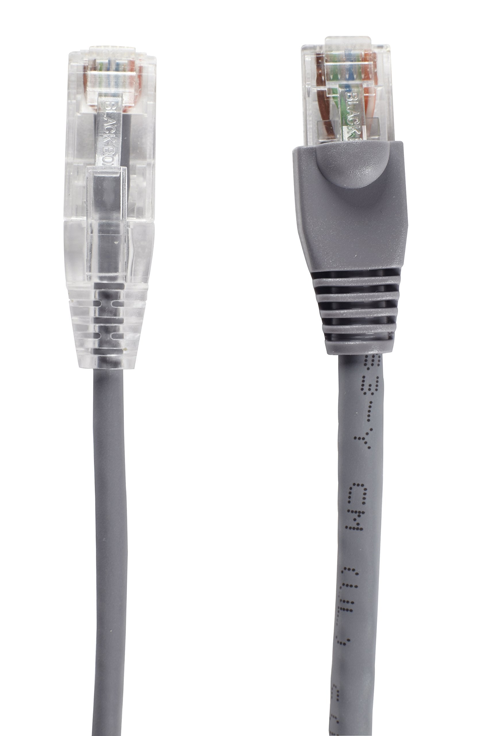 Black Box Network Services 7Ft Gray Cat6A Slim 28Awg Patch