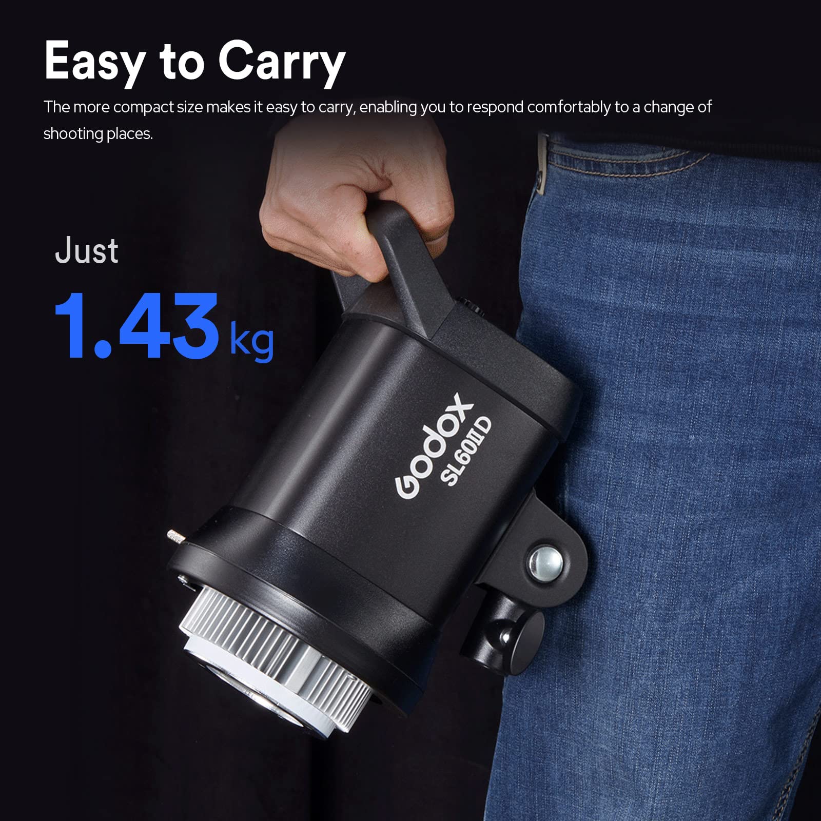 Godox Sl60 Sl60Iid 70W Led Video Light,Cri96+ Tlci97+ 5600200K,Builtin 8 Fx Effects,App/Remote Control Adjust Brightness,Bowens