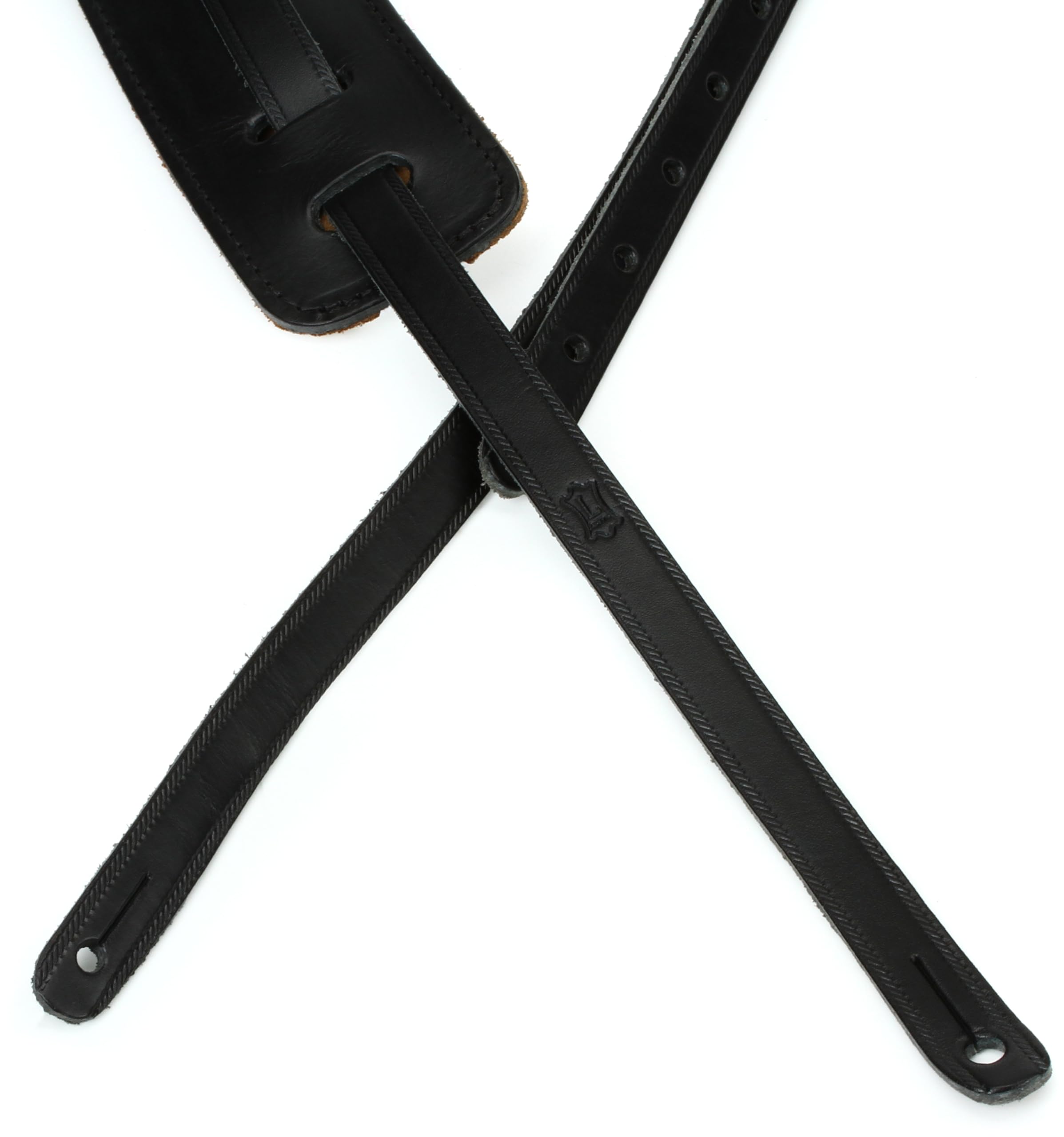 Levys Leathers 50S Style Rnr Leather Strap,Black