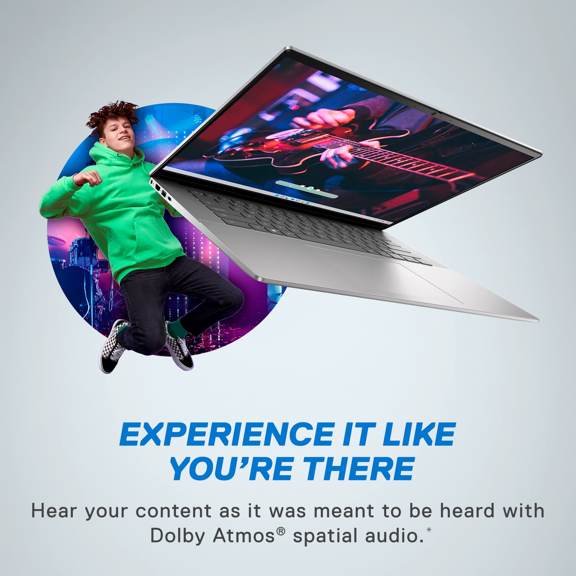 Dell Inspiron 16 5635 Laptop - Amd Ryzen 7-7730U, Qhd 16 Inch, 16Gb Lpddr4X Ram, 1Tb Ssd, Amd Radeon Graphics, Windows 11 Home,