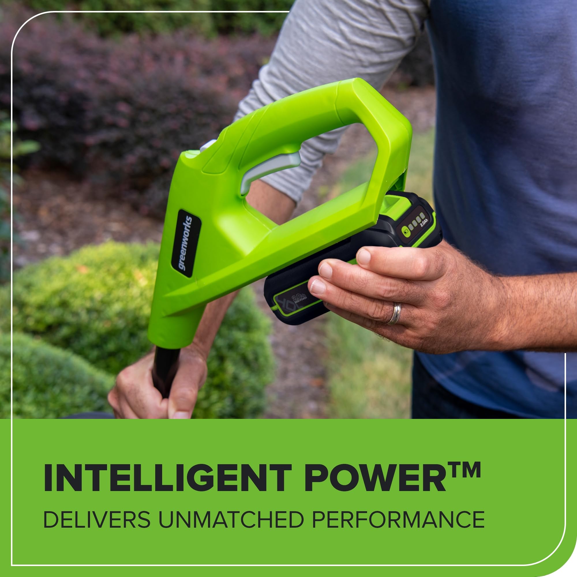 Greenworks 40V 2.0Ah Lithium-Ion High-Power Battery(Genuine Battery / 75+ Compatible Tools)