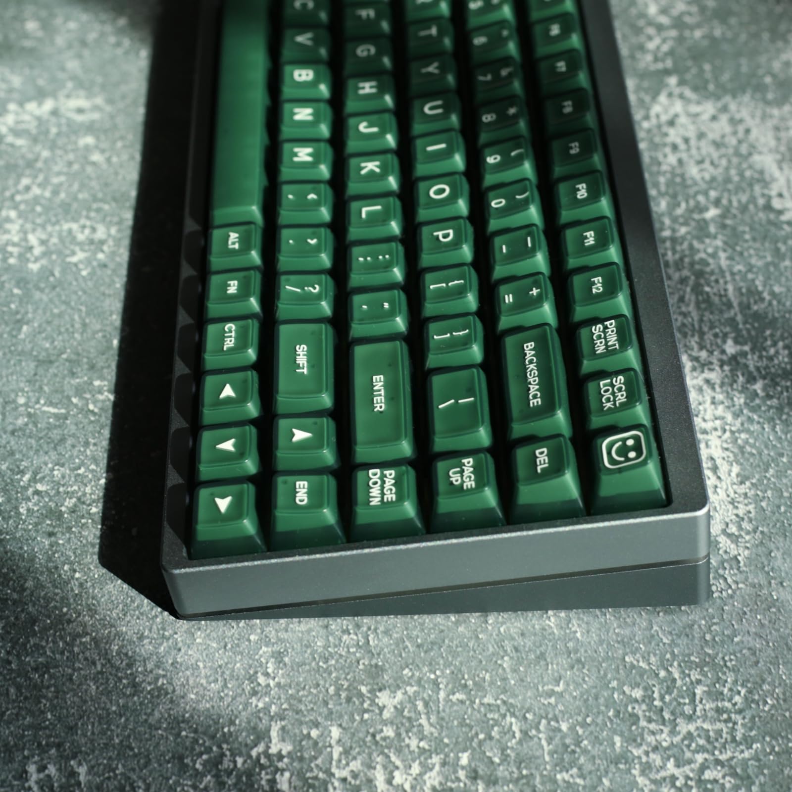 Redqin Keycaps   Emerald Jade Keycap Double Shot Pbt Keycaps Rsa Profile Shine Through Keycaps Translucent Custom Keycaps Set Fo