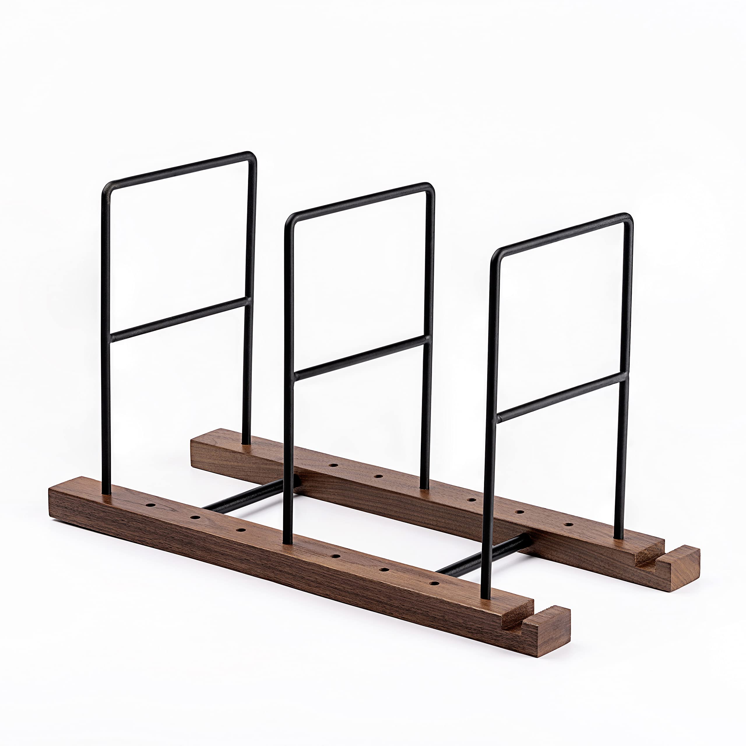 Vinyl Record Storage, Record Holder Black Walnut,60 To 80 Lp ,With Now Playing Vinyl Record Stand,For Record Storage/Record Hold