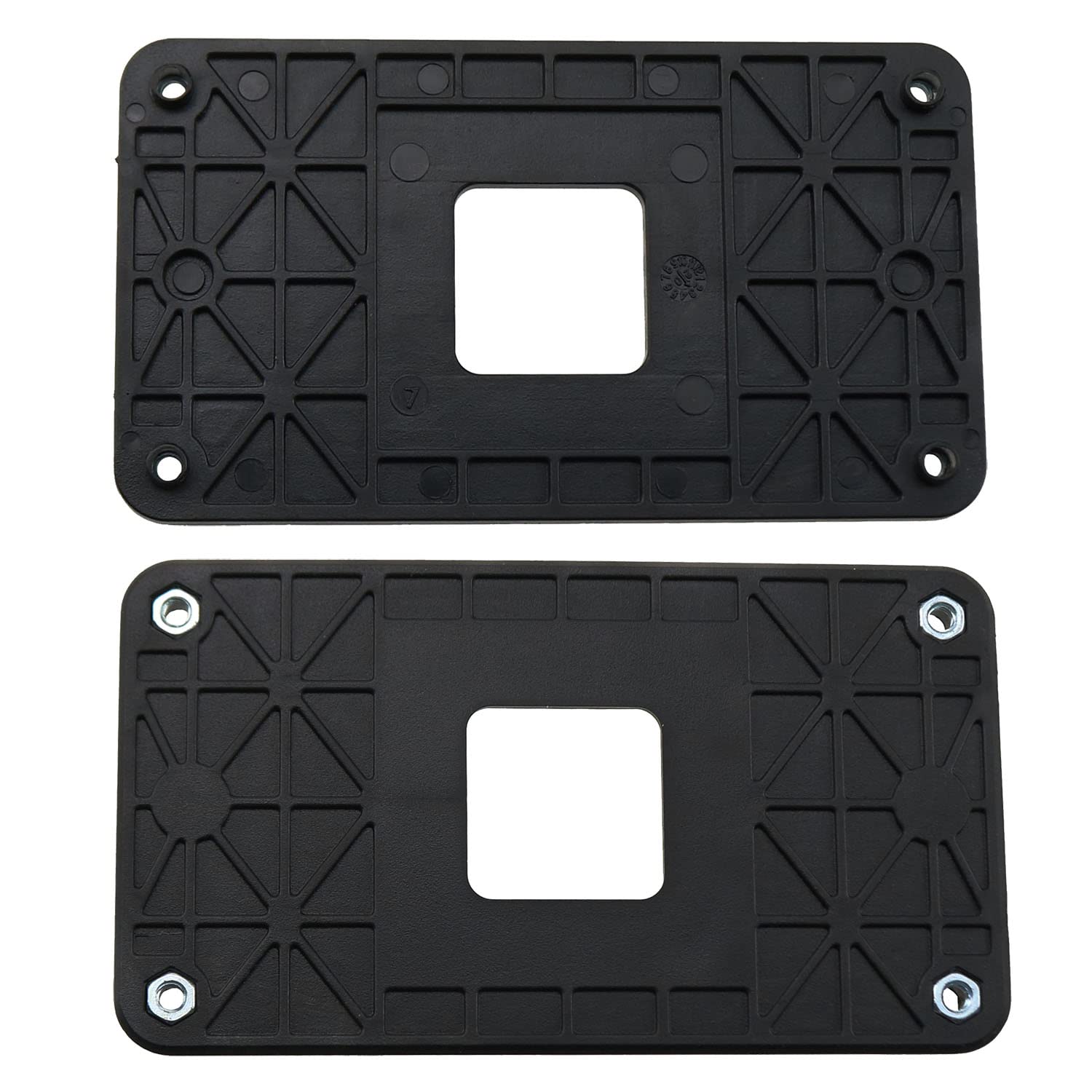 Cpu Cooler Bracket Zzhxsm Cpu Bracket Heatsink Holder Motherboard Back Plate For Amd Socket Am2 Am3, Yellow