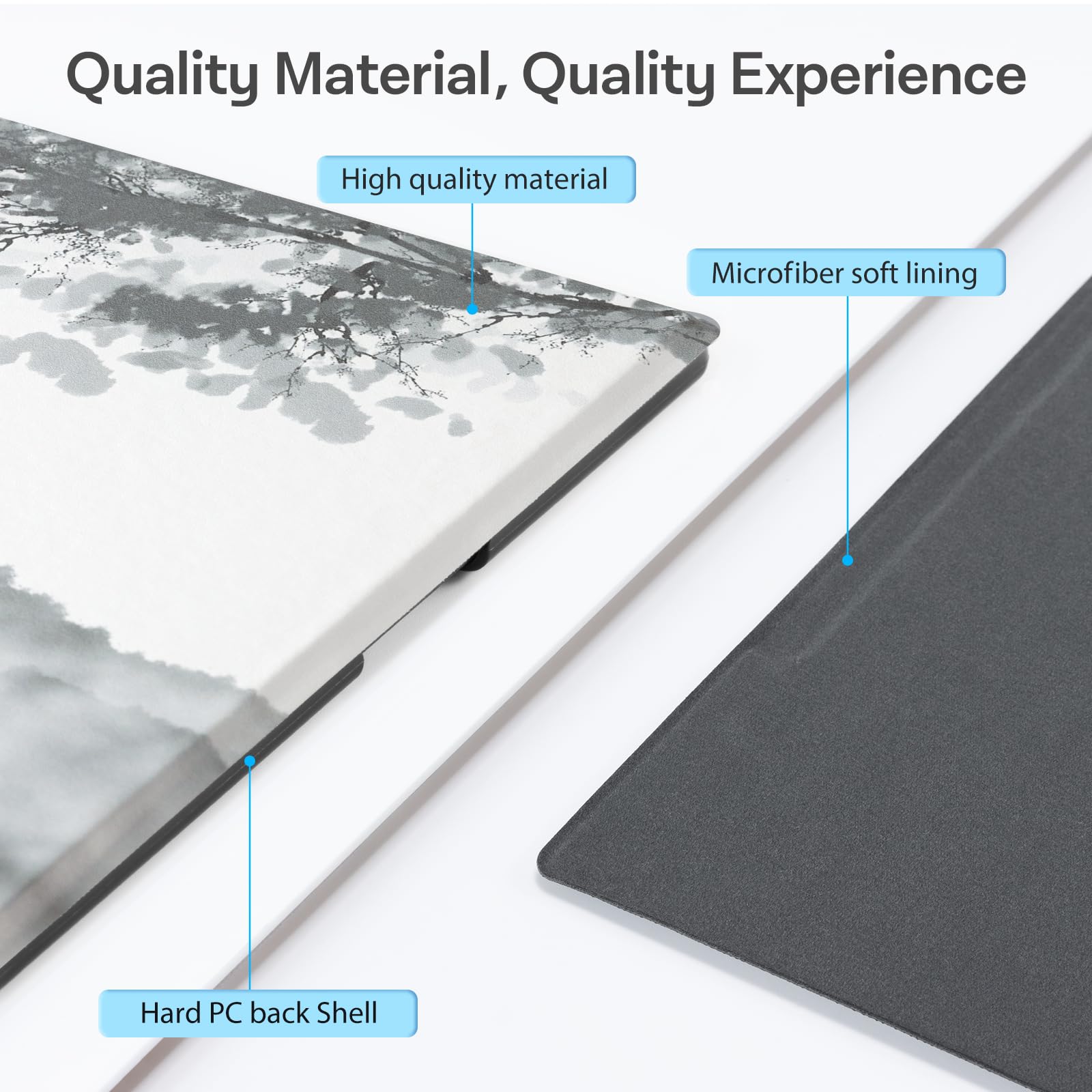 Cobak Case For Remarkable 2 Paper Tablet   Lightweight And Hard Back Shell Protective Book Folio Cover With Built In Pen Holder