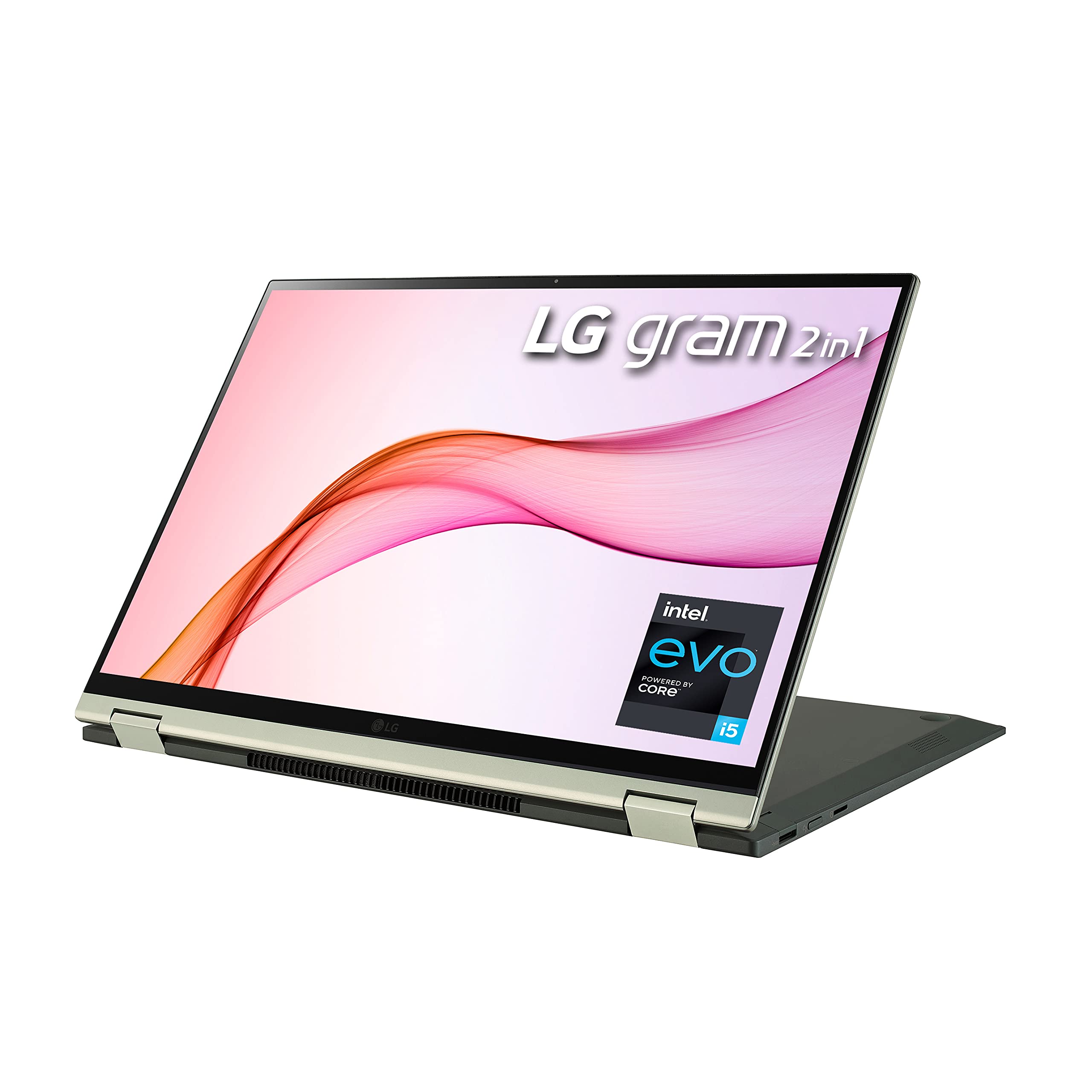 Lg Gram 16T90P 16'' Wqxga (2560 X 1600) 2 In 1 Lightweight Touch Display Laptop, Intel Evo 11Th Gen Core I7 , 16Gb Ram, 512Gb Ss