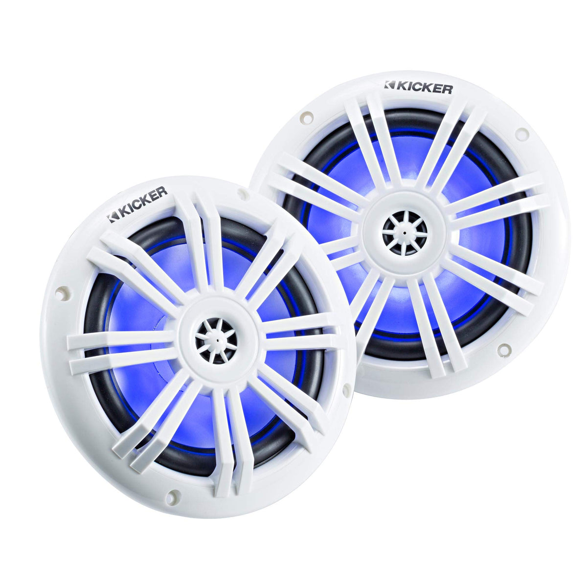 Kicker Km604Wl (45Km604Wl) 6 '' 2 Way Marine Led Speakers