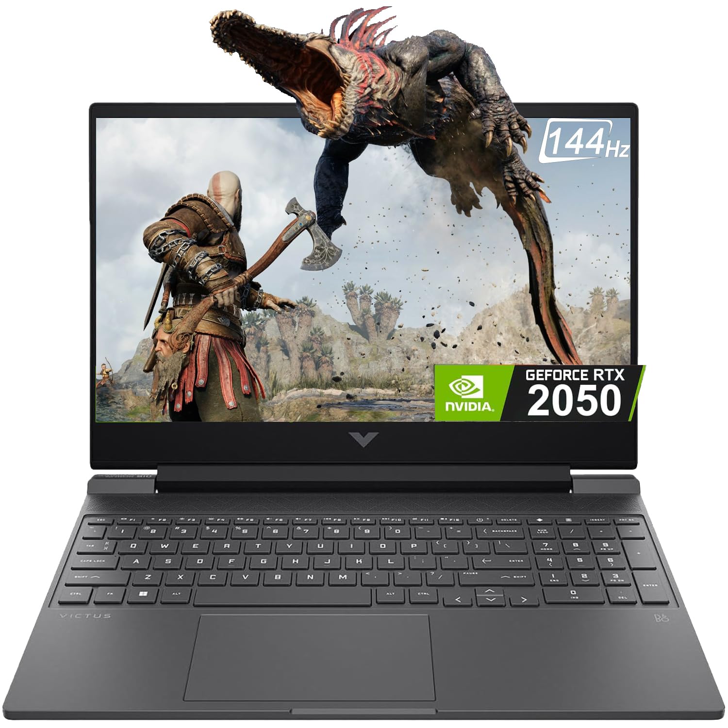 Hp Victus 15 Gaming Laptop (15.6'' Fhd 144Hz Ips, Amd Ryzen 5 7535Hs, 32Gb Ddr5 Ram, 2Tb Pcle Ssd, Nvidia Geforce Rtx 2050 4Gb,