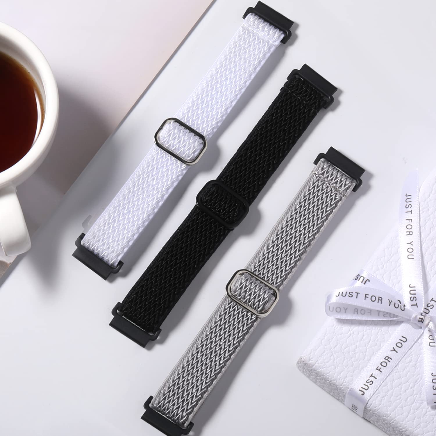 Lerobo Elastic Bands Compatible With Samsung Galaxy Watch 7 6 5 4 40Mm 44Mm/Galaxy Watch 6 Classic Band 43Mm 47Mm/Watch 4 Classi