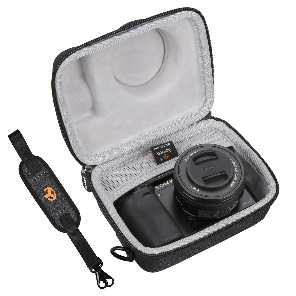 Aproca Hard Storage Carrying Protective Travel Case, for Sony Alpha a6000 / a6600 / a6500 / a6400 Mirrorless Digital Camera
