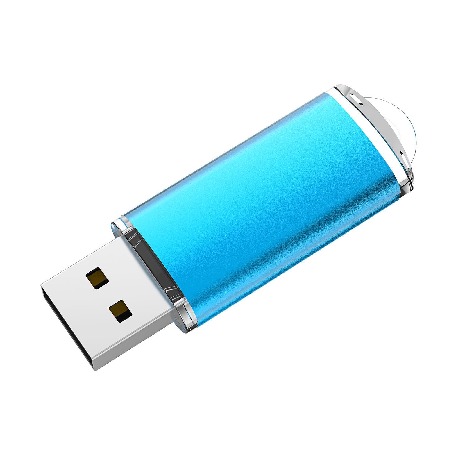 Usb Flash Drive 64Gb 2Pack, Maspen Usb Thumb Drives 2.0 High Speed Usb Memory Stick Pen Drive (Black, Blue,64 Gb)