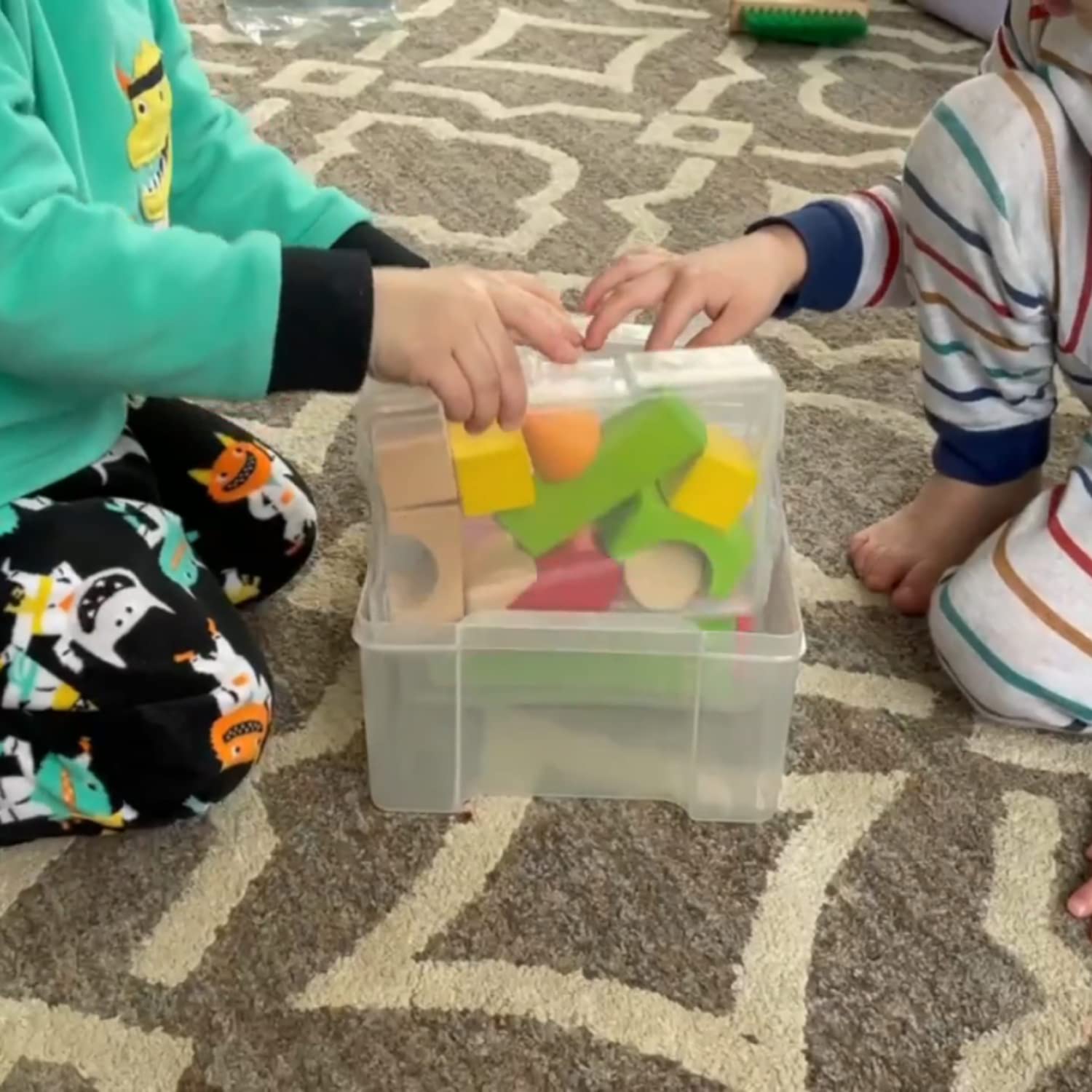 Photo Storage Box With 4   X6    Inner Photo Organizer Cases   6 Protective Inner Photos Storage Containers To Protect From Dust