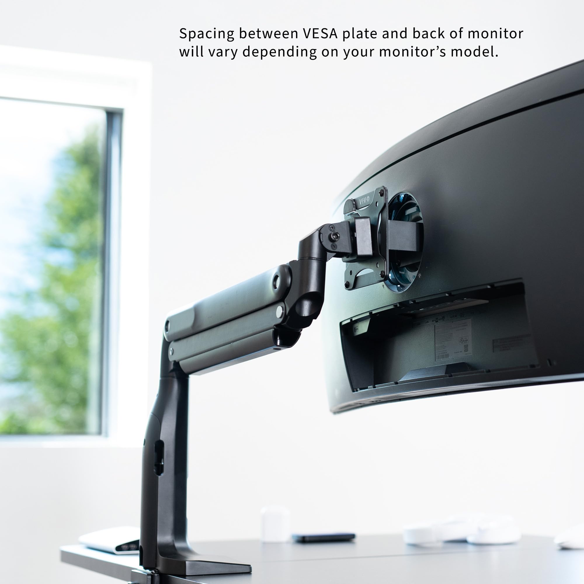 Vivo Deep Recessed Vesa Adapter Plate Bracket Designed For Samsung Odyssey Neo G9, G95Na, And Odyssey G9 Monitors, Vesa 100X100,