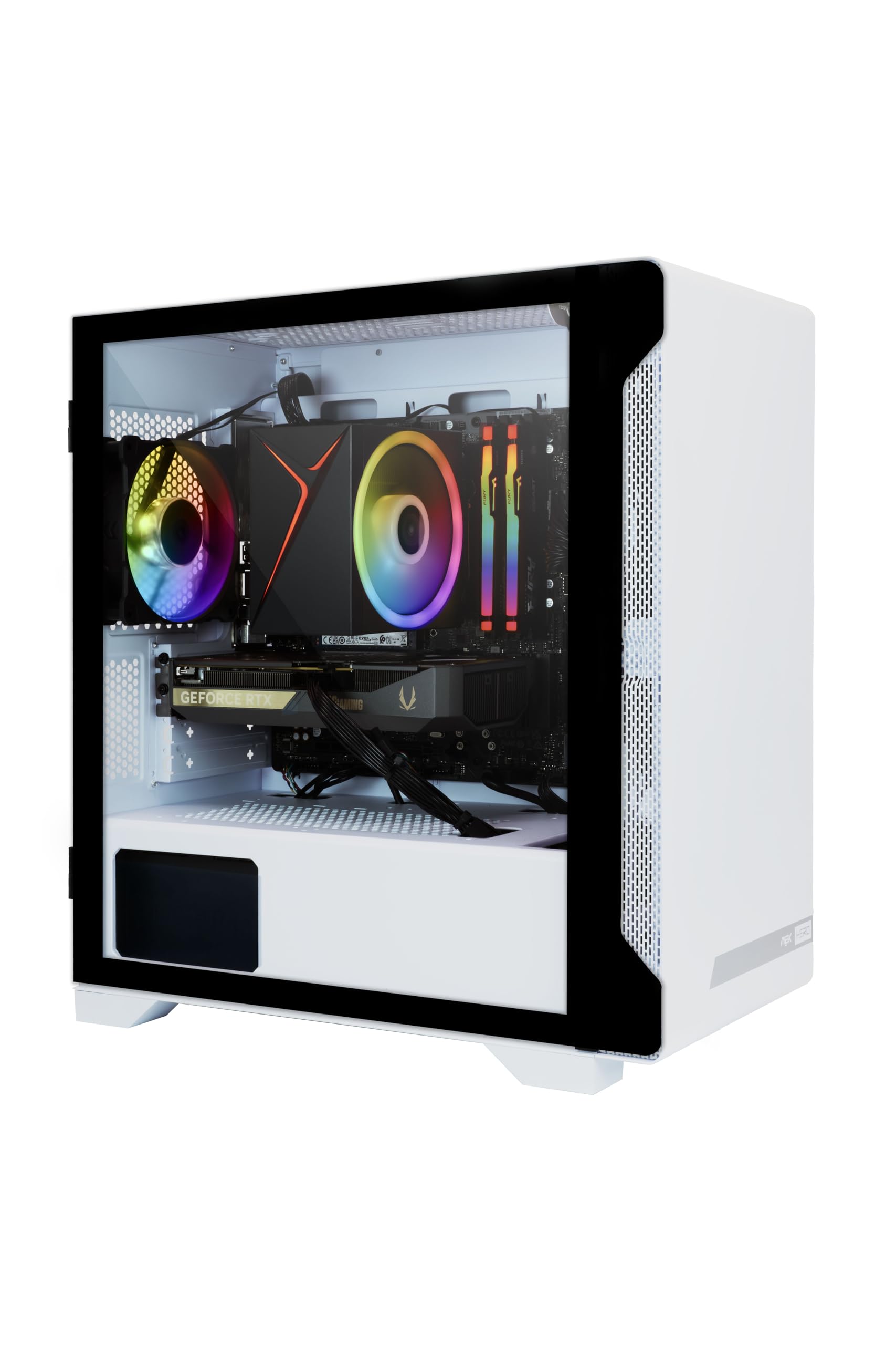 ZOTAC MEK AI-Enhanced Gaming PC Desktop Computer - NVIDIA GeForce RTX 5060, AMD Ryzen 5 7600 up to 5.1GHz, 16GB RGB DDR5, 1TB NV