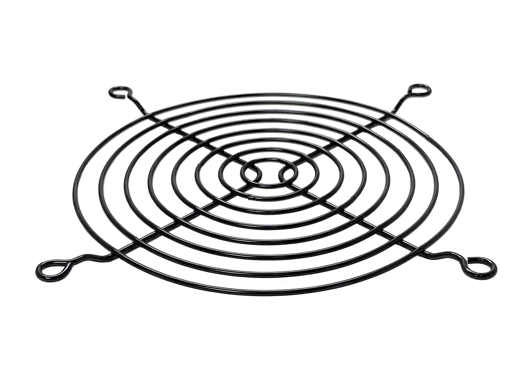 Black Fan Finger Grill 120Mm 8 Pack