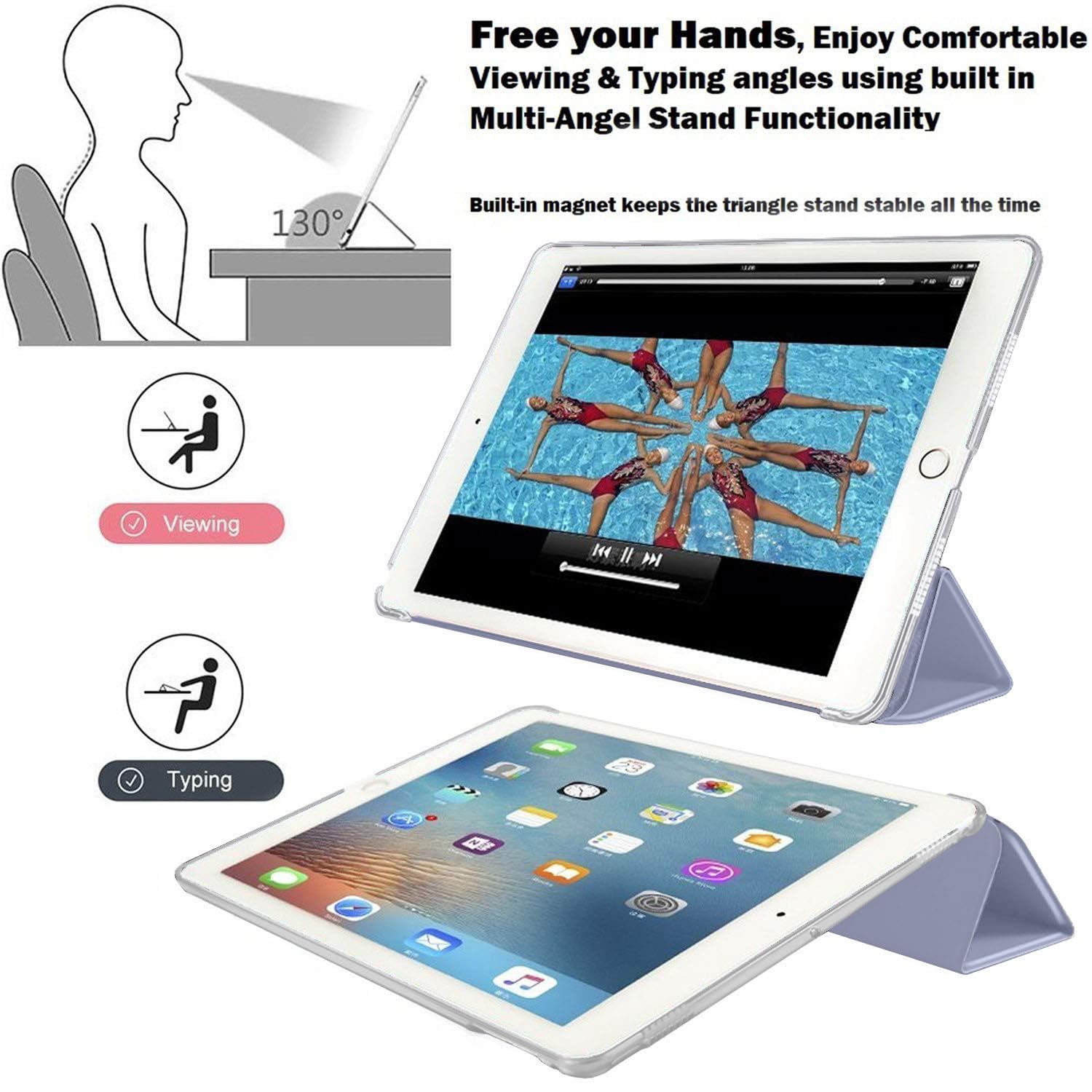 Durasafe Cases For Ipad Pro 11 Inch 1 Gen 2018 [ Pro 11 1St ] Mu0T2Ll/A Mu0Y2Ll/A Mtxn2Ll/A Mtxp2Ll/A Slim Lightweight Protectiv