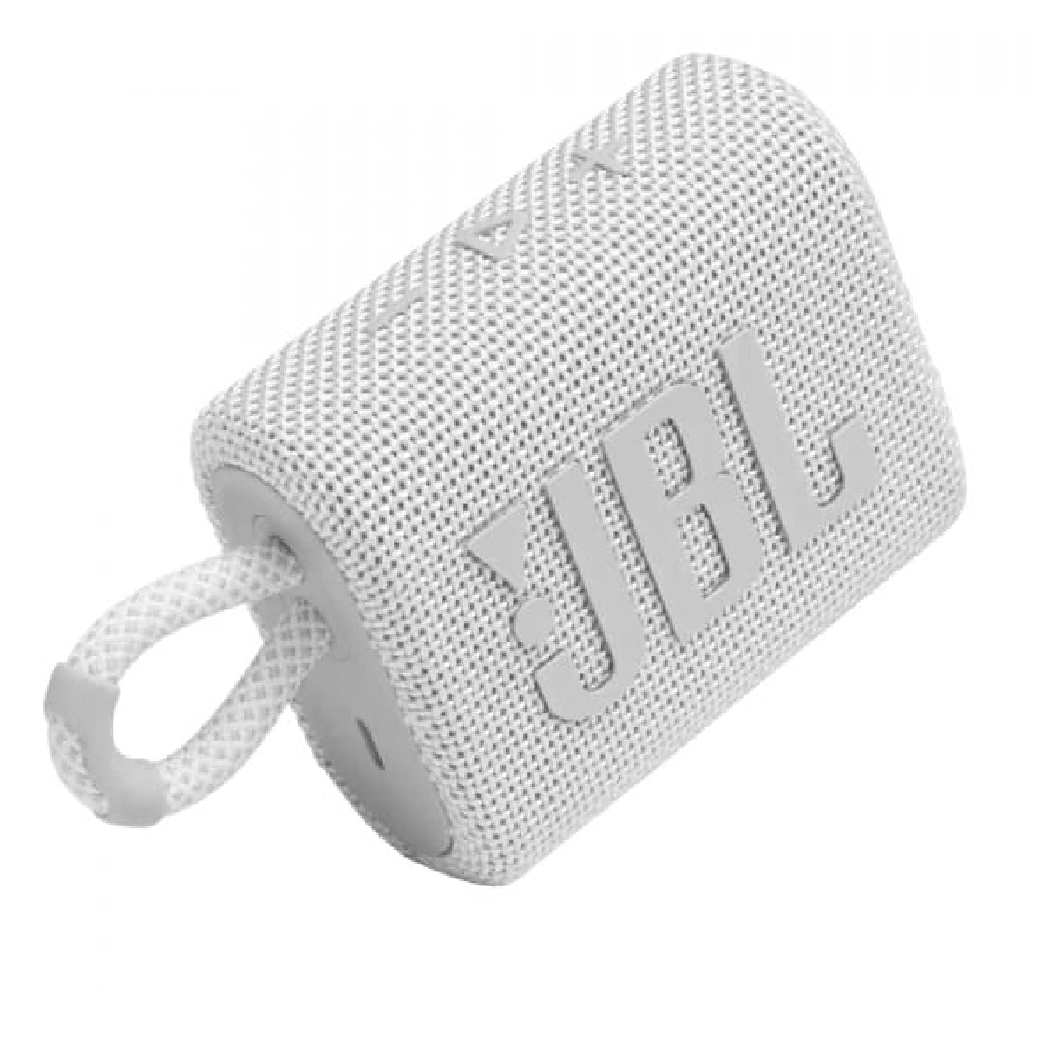 JBL Go 3 Portable Waterproof Wireless IP67 Dustproof Outdoor Bluetooth Speaker (White)