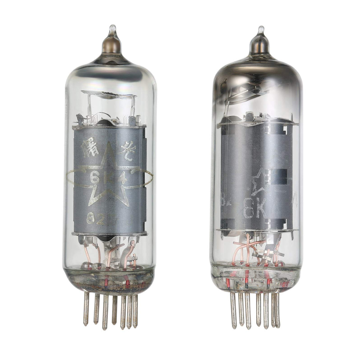 Docooler 6K4 Preamp Vacuum Tube, For 6Ak5/6Ak5W/6Zh1P/6J1/6J1P/Ef95 Pairing Tube, Amplifier Diy Preamp Vacuum Tube,2Pcs
