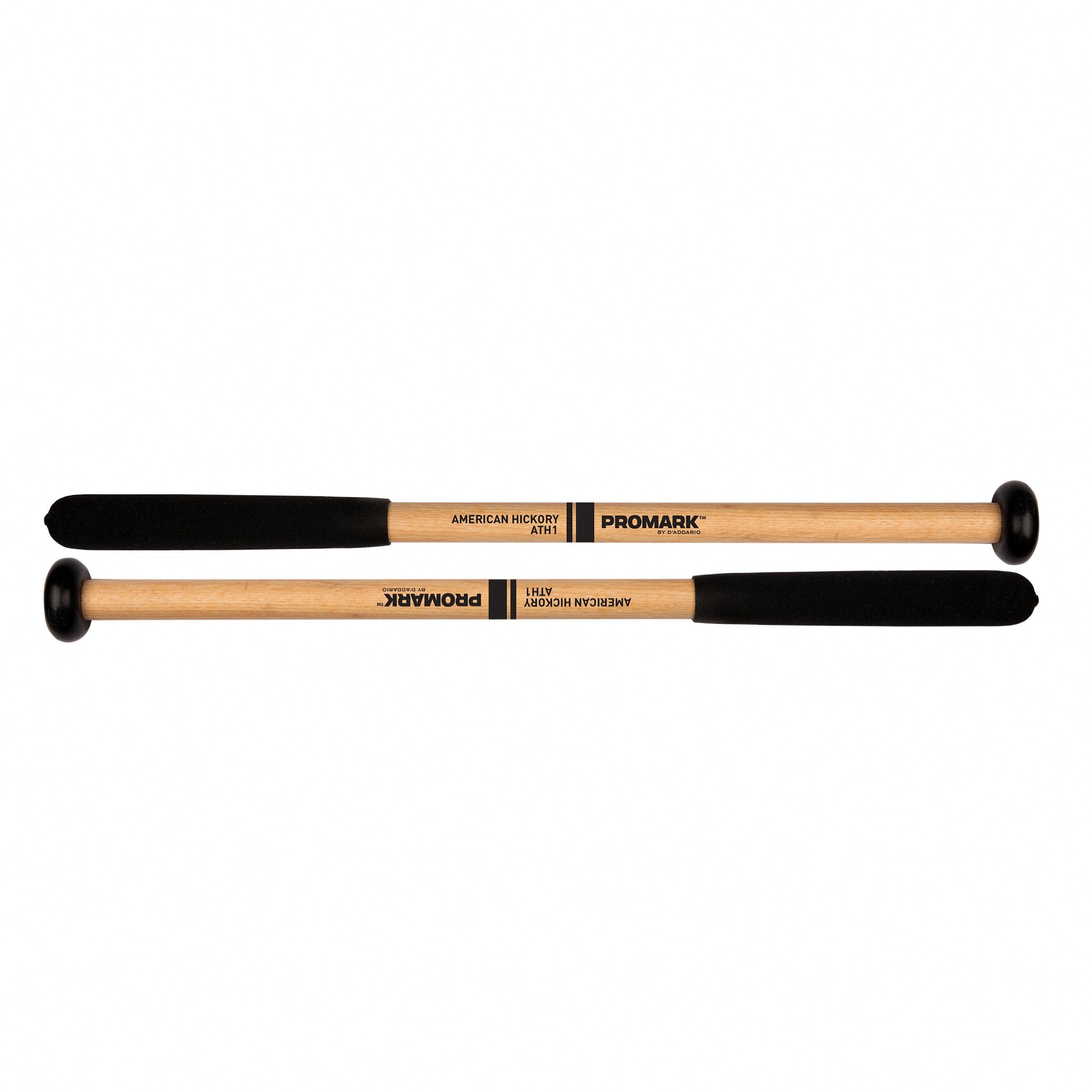 Promark Ath1 Hickory Shaft Nylon Cookie Head Tenor Mallet