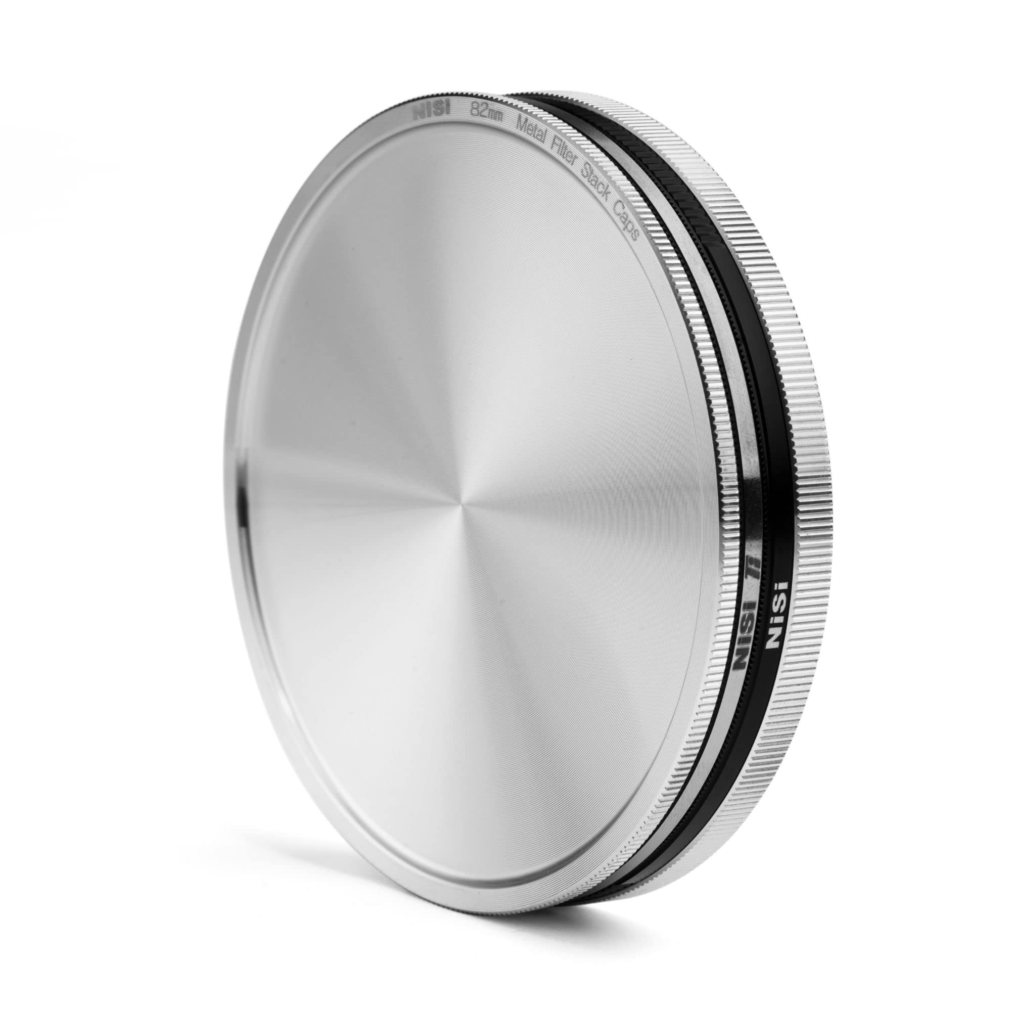 NiSi 82mm Metal Stack Caps | Protection Cap for Lens Filters with 82mm Front and Back Threading | Stack and Protect Multiple Cir