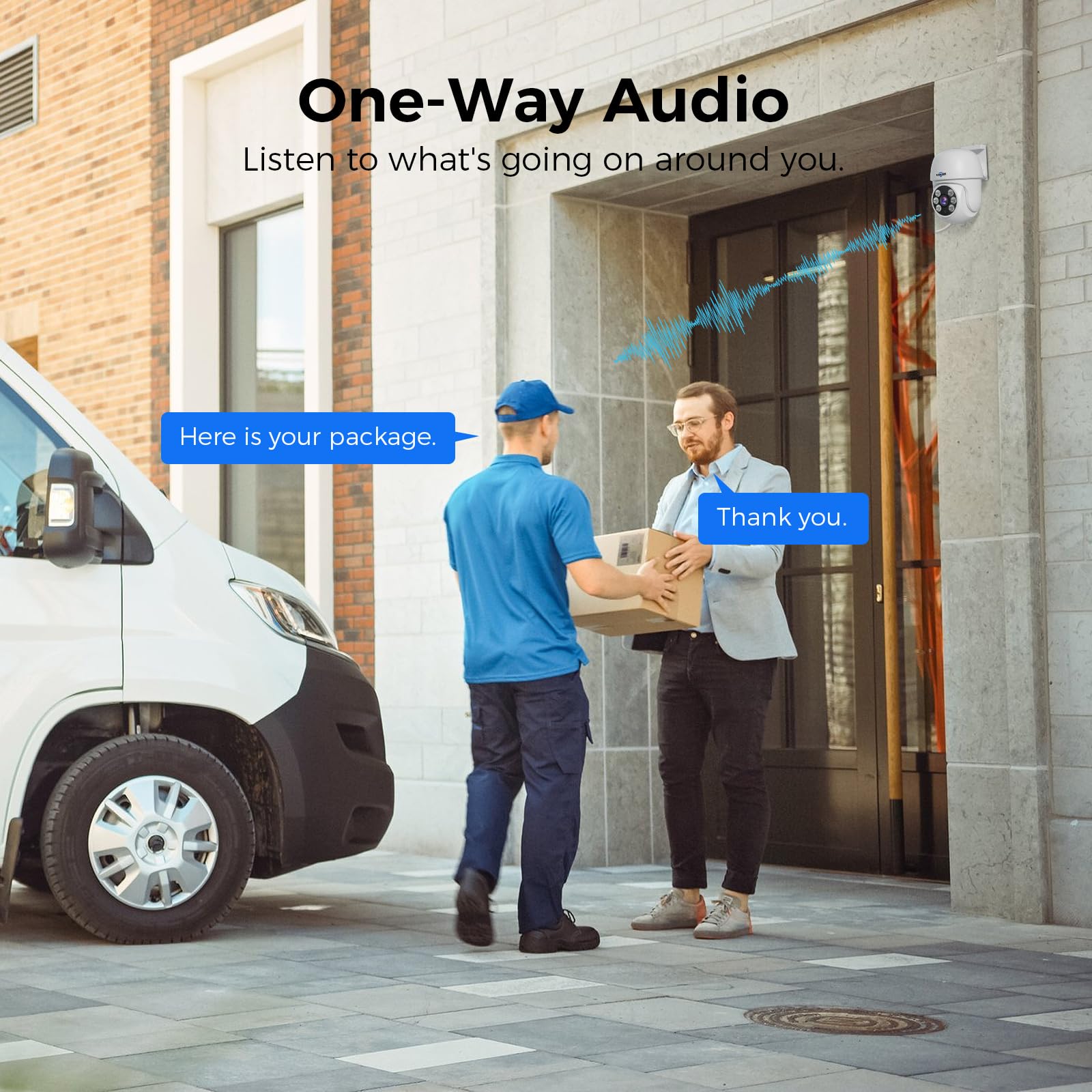 Hiseeu 360�View Ptz 3K Wired Security Camera System With Alarm Spotlight,Audio Person/Vehicle Detection 8Ch 5Mp Dvr 4Pcs Cameras 1Tb Hdd Home Cctv Camera System Outdoor,Night Vision,24/7 Record