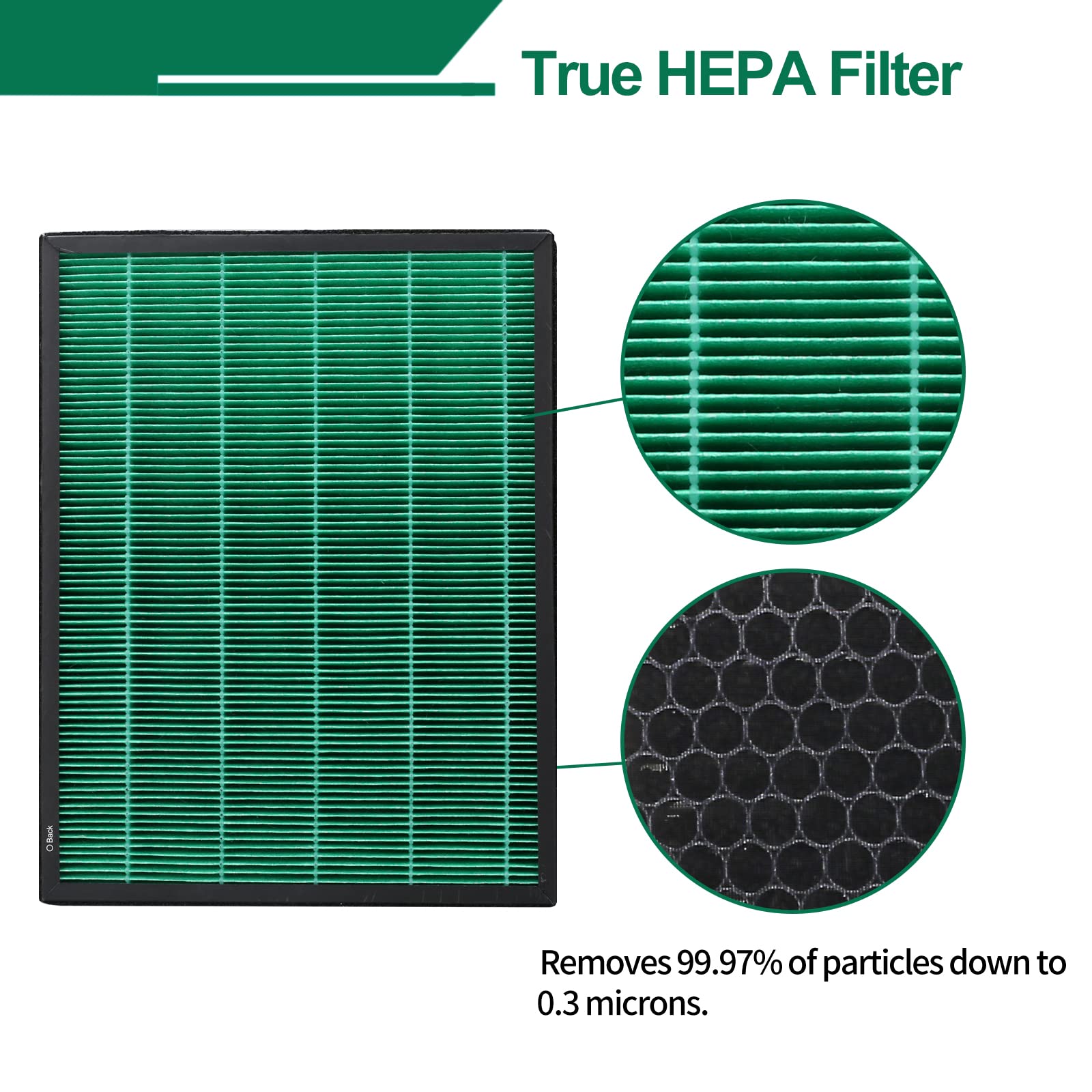400/400S Replacement Filter Compatible With Coway Airmega Max2 400 400S 400(G) 400S(G) Air Purifier, Max2 Green True Hepa And Ac