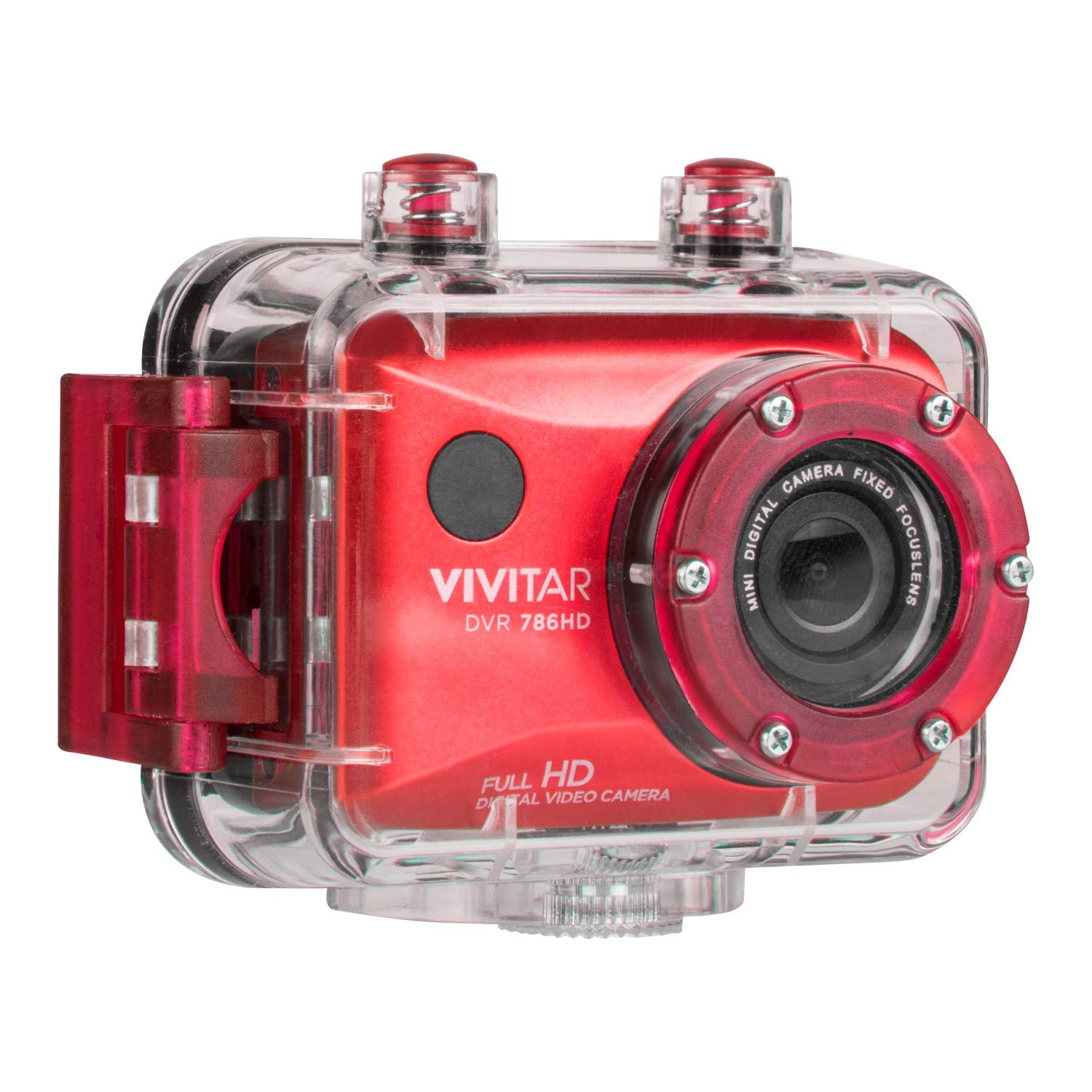 Vivitar Dvr786Hd-Red-Wm Dvr 786 Full Hd Actioncam