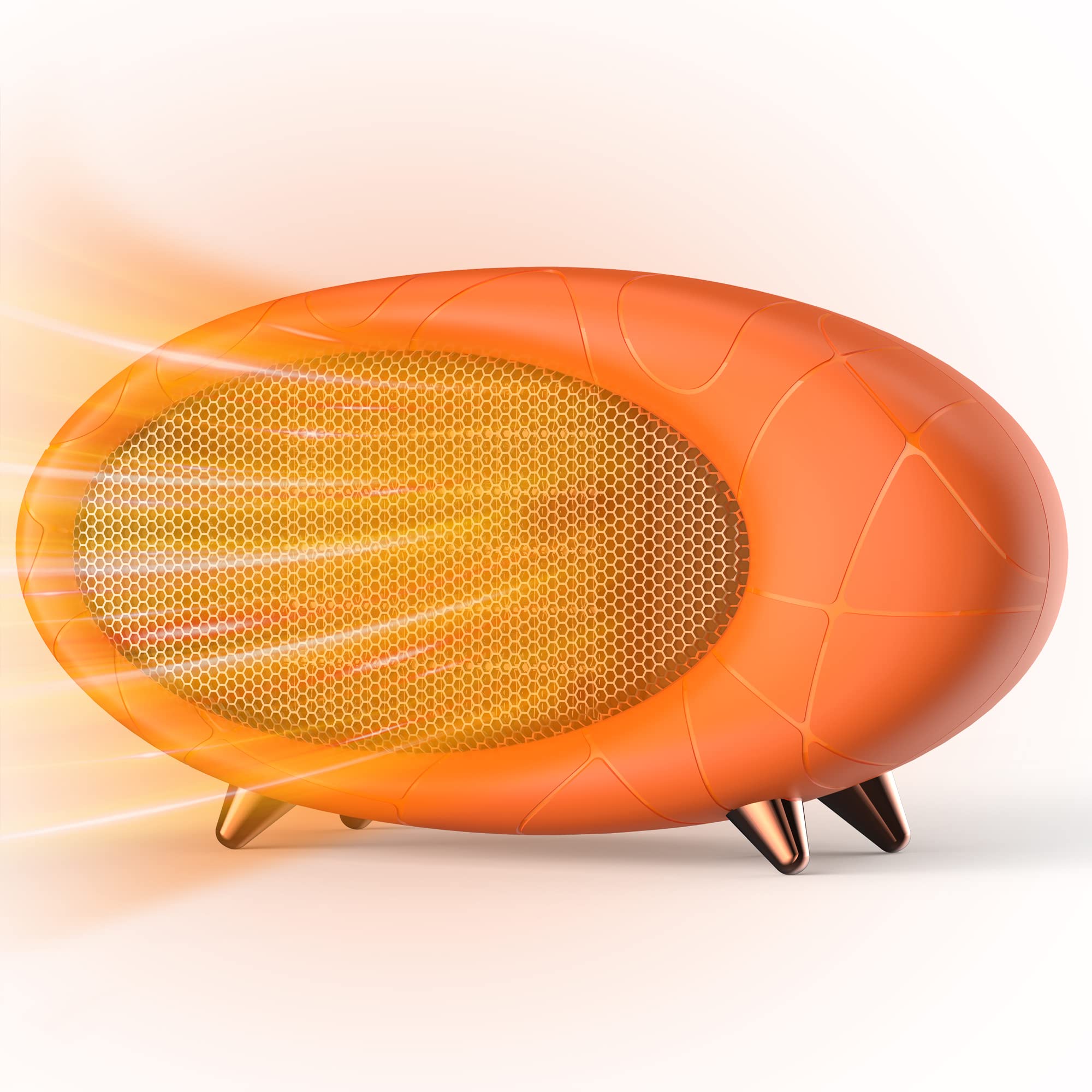 Lmkeji Desk Heater,600W Small Desk Heater For Indoor Use,Fast Safety Heat Personal Desktop Heater For Bedroom Table Home Indoor