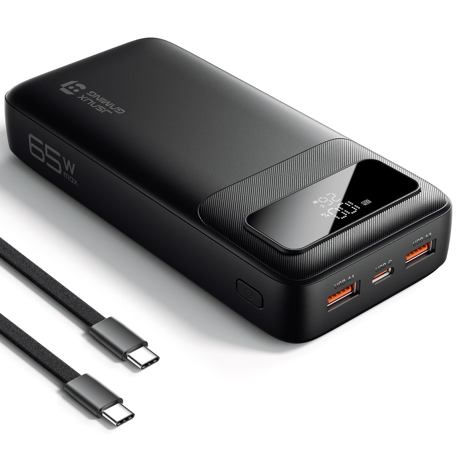 JSAUX Portable Charger 20000mAh, 65W USB C Power Bank