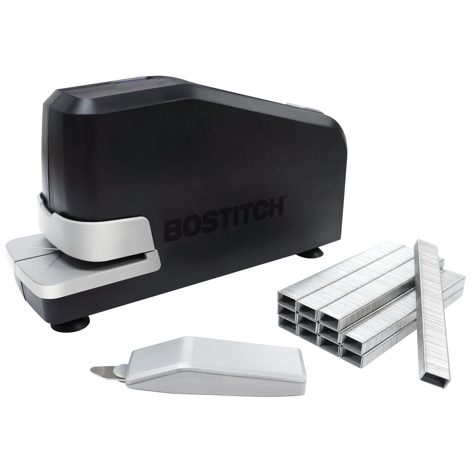Bostitch Impulse 25 Sheet Electric Stapler Value Pack   Heavy Duty, No Jam With Trusted Warranty Guaranteed By Bostitch, Black (