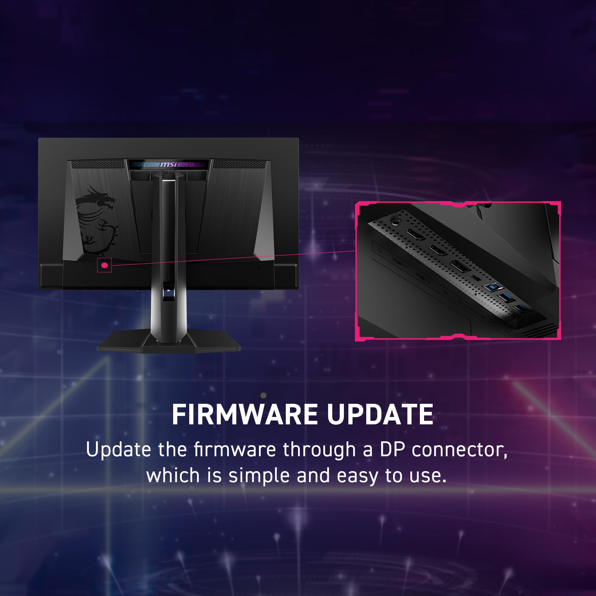 Msi Mpg 272Urx Qd-Oled 27-Inch 3840 X 2160 (Uhd) Computer Monitor, 240Hz, Adaptive-Synch, Hdmi, Dp Port, Vesa Mountable, Tilt, S