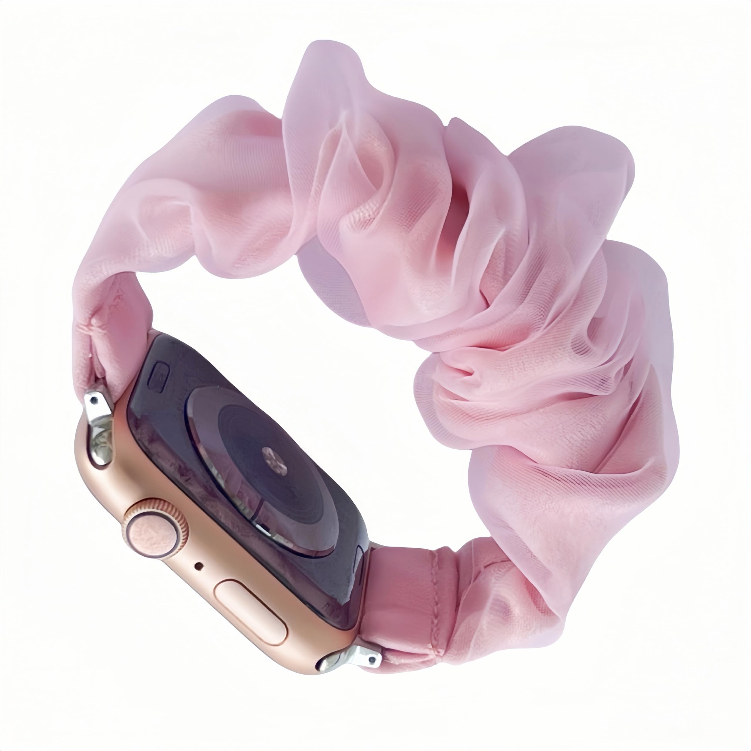 Tomcrazy Scrunchie Elastic Watchband For Apple Watch Band Series 8 Ultra 7 6 5 4 3 2 1 Se Watch Band For Iwatch 49Mm 45Mm 41Mm 4