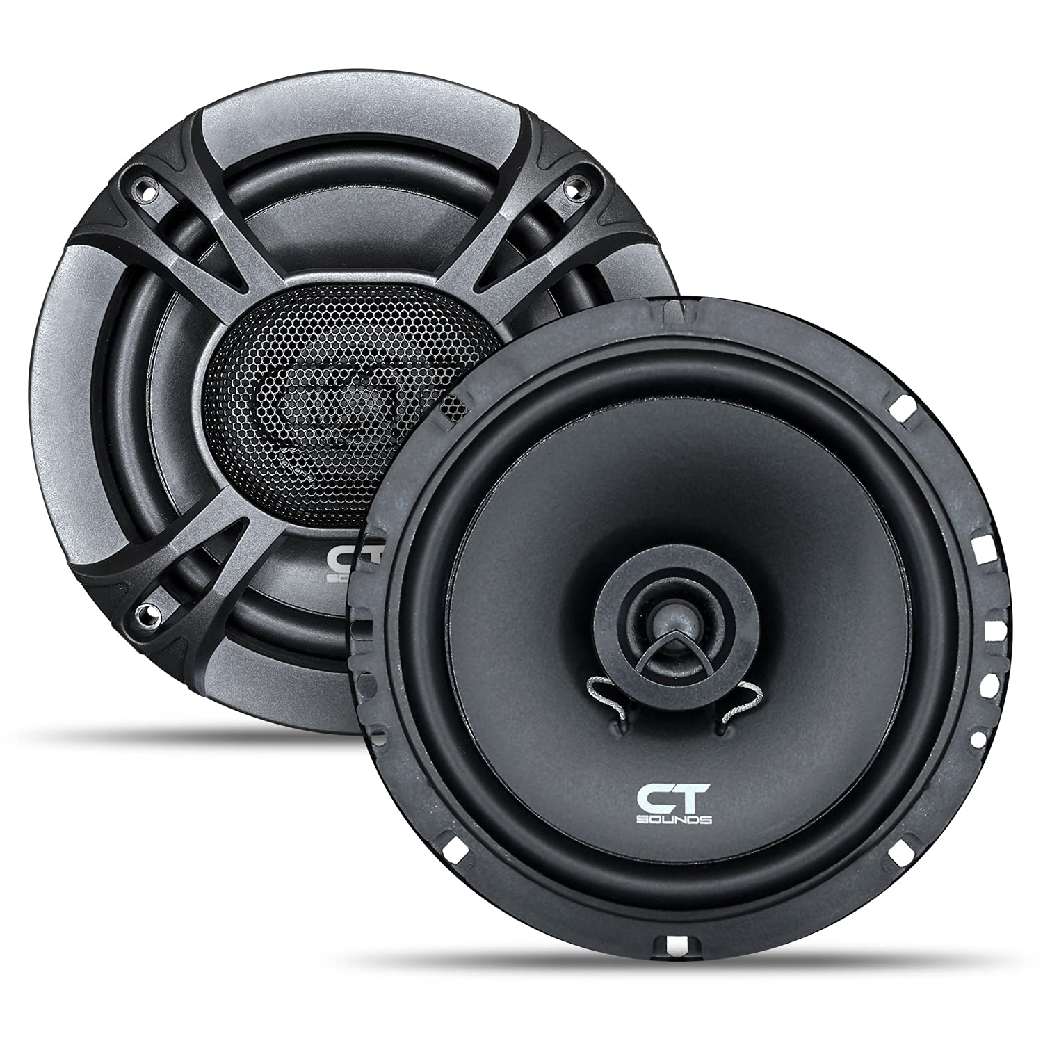 Ct Sounds Bio 6 5 Cox 6.5 Inch Coaxial Car Speakers, 200 Watts Max, Pair