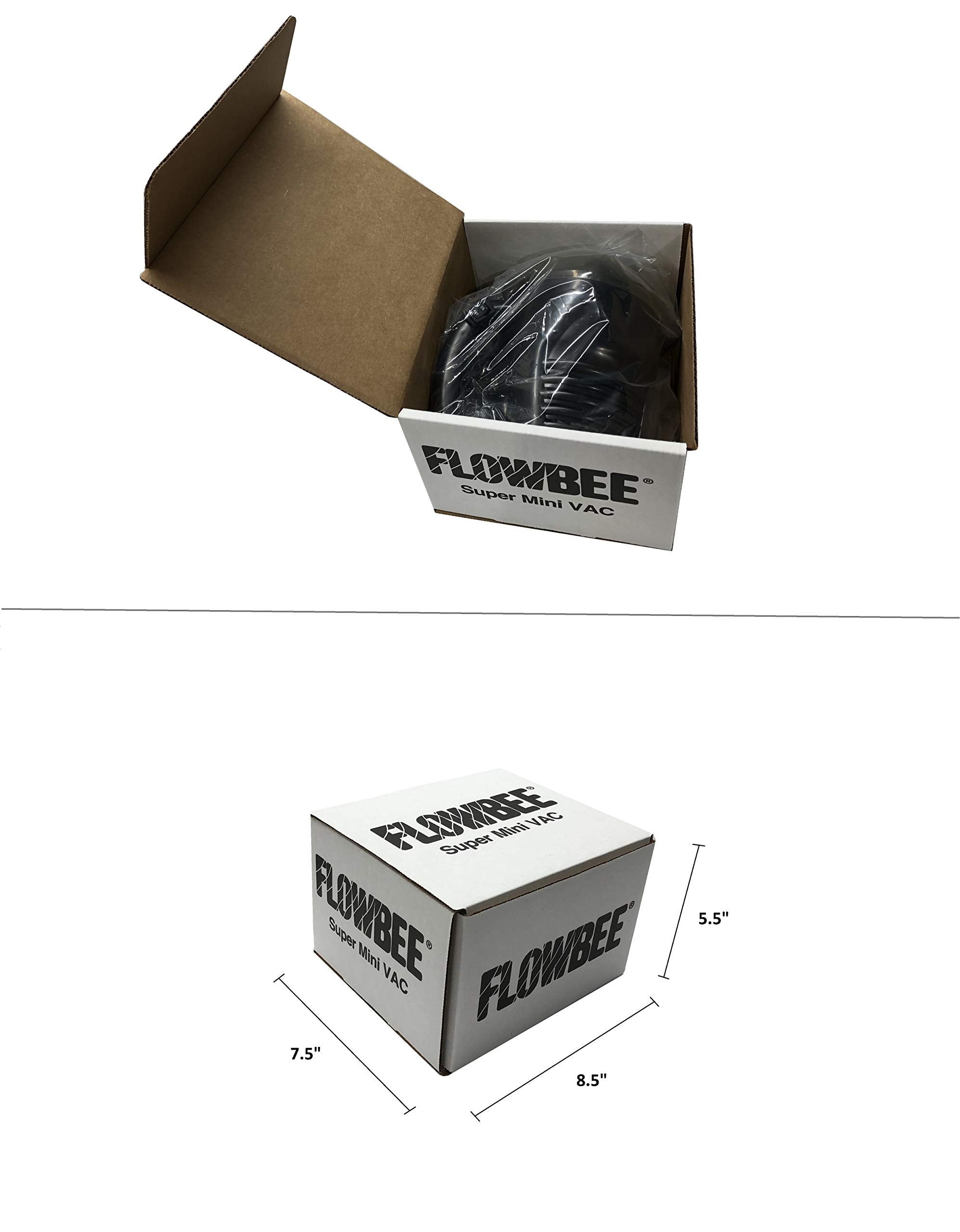 Flowbee Super Mini Vac Only | The Dedicated Small Size Vacuum For Flowbee Haircutting System| Flowbee System Sold Separately
