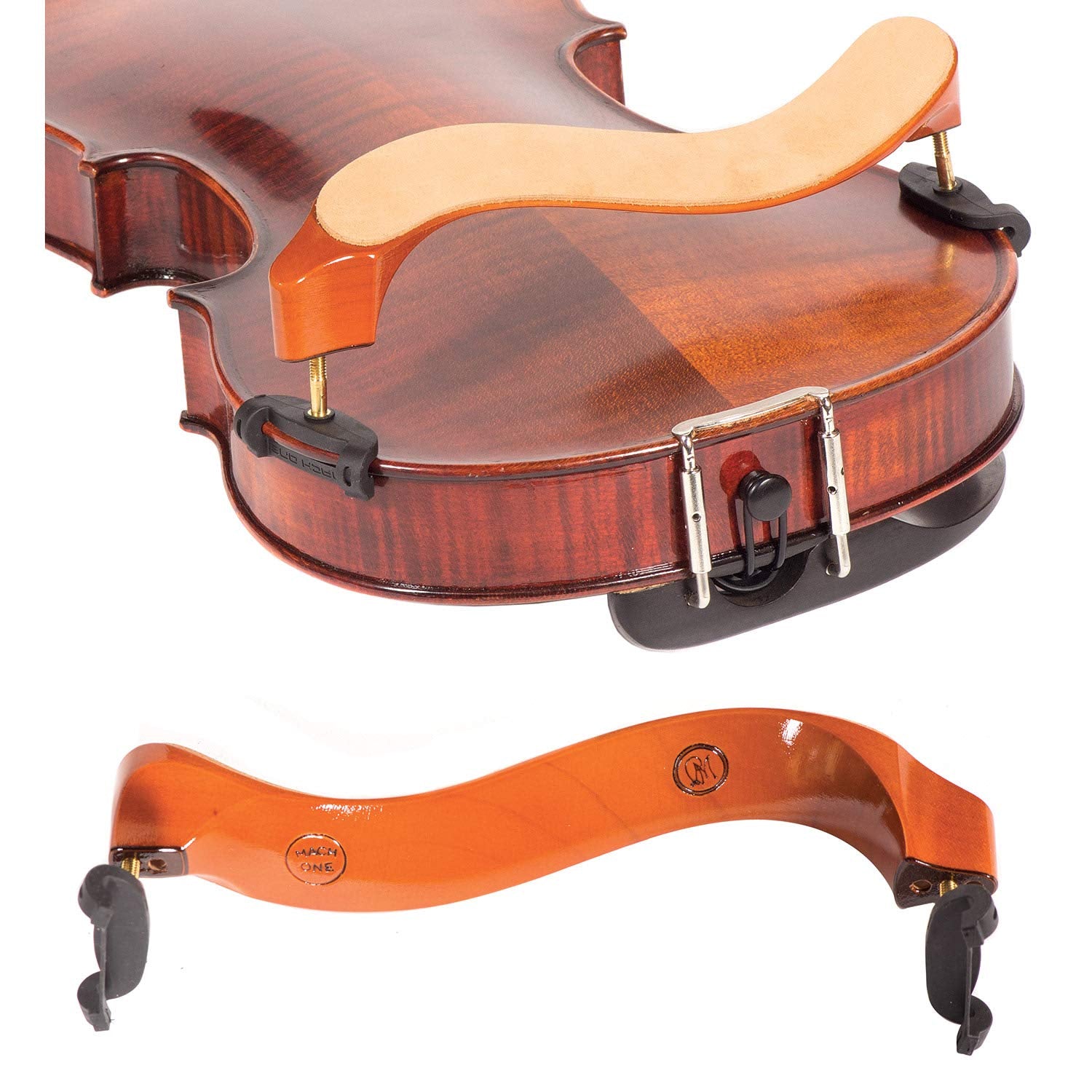 Mach One 3/4 4/4 Violin Maple Wood Shoulder Rest