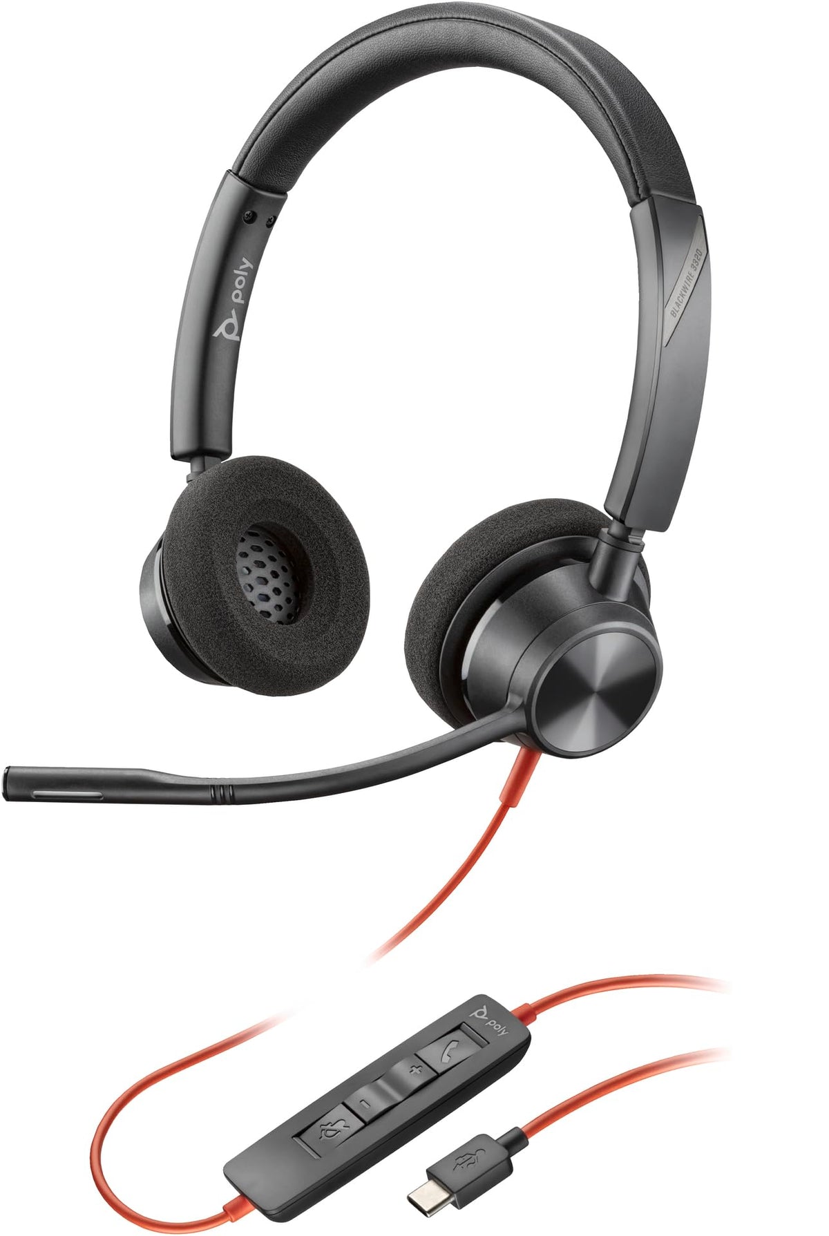 Poly Bw 3320 Stereo Usb C Hs +