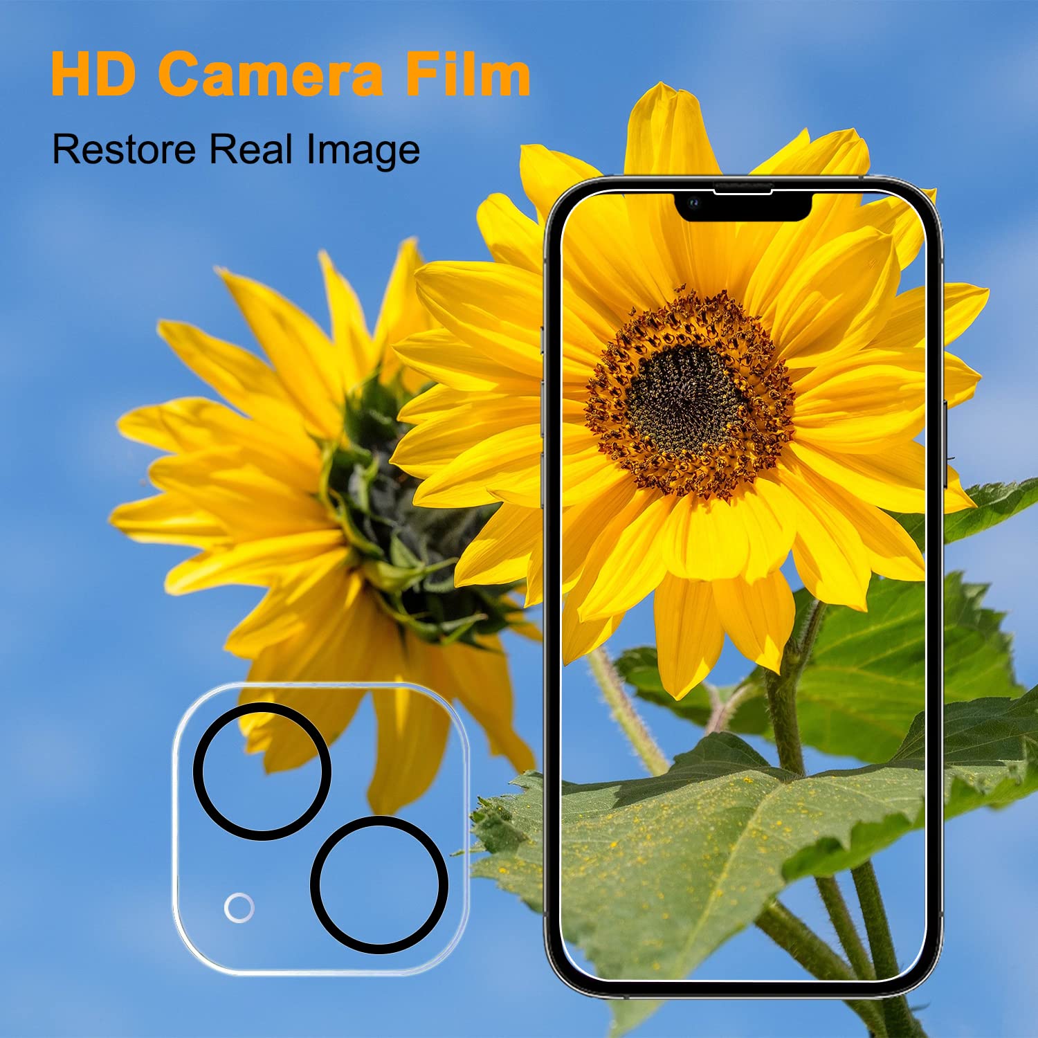 Pehael [2+2Pack] Privacy Screen Protector For Iphone 14 With Camera Lens Protector Full Coverage Anti Spy Tempered Glass Film 9H Hardness Upgrade Edge Protection Easy Installation Bubble Free [6.1 Inch]