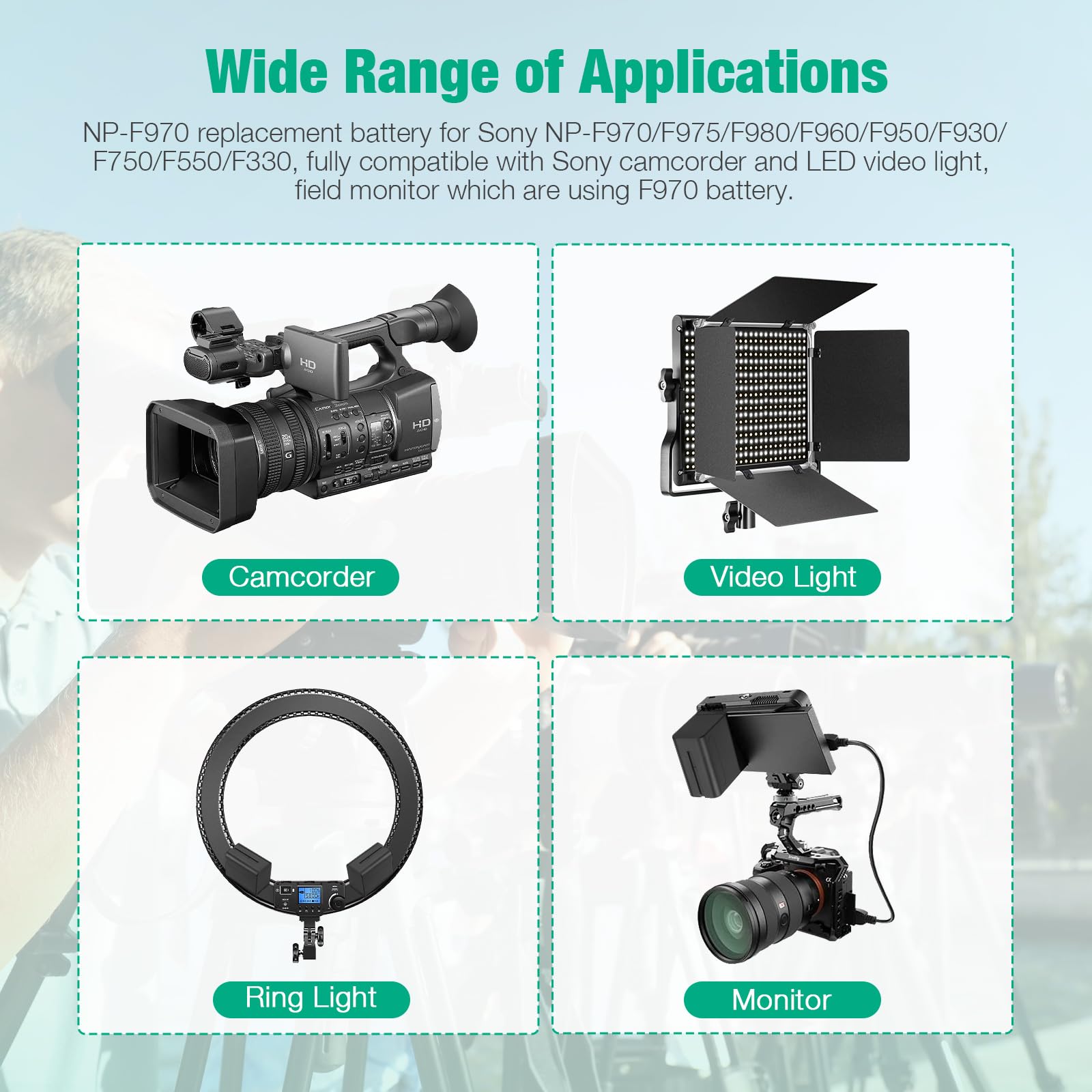 Firstpower 2 Pack Np F970 Batteries And Usb Dual Charger For Sony Np F970 F960 F950 F930 F750 F570 F550 F530 F330 Battery And So