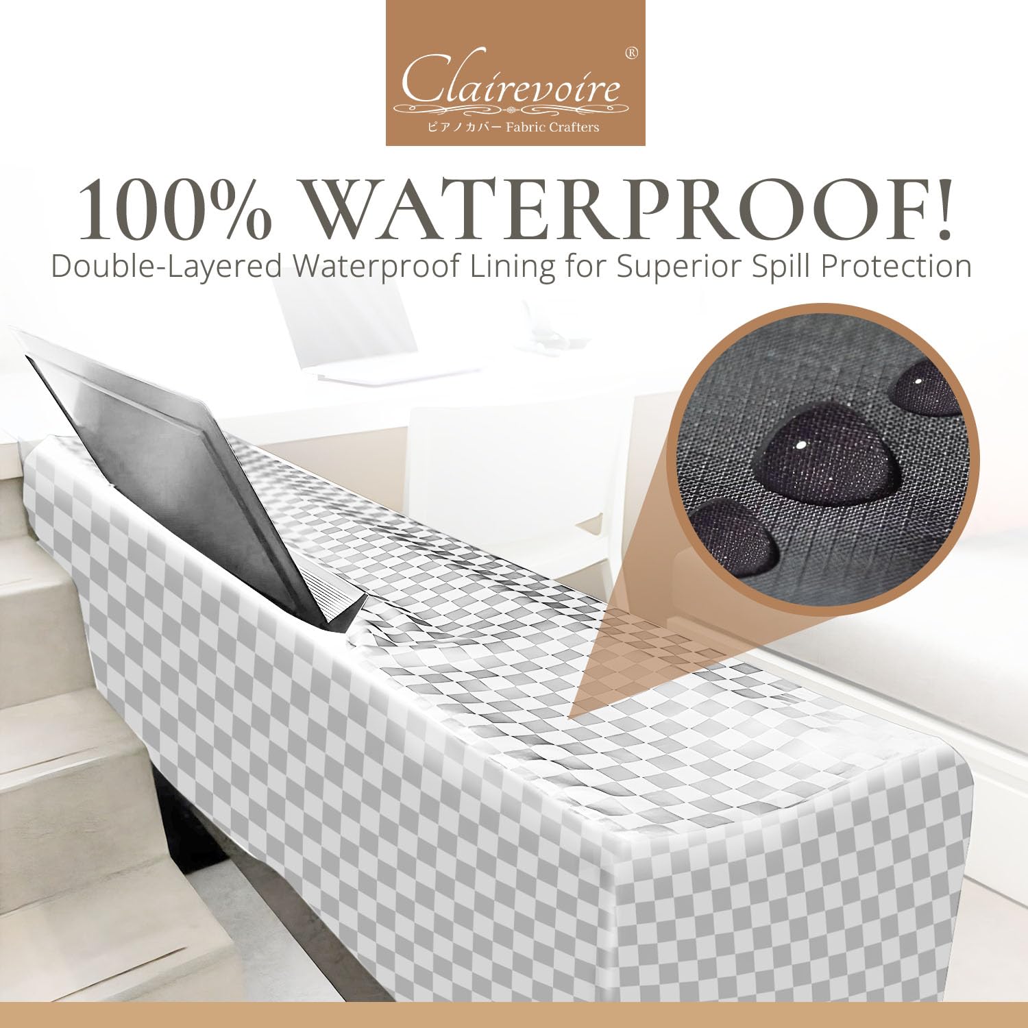 Digital Piano Cover For Yamaha - Piano Keyboard For P143, P225, P223, P145, P143, P125A, P125, P115, P105, P71, P45, Kawai Es120