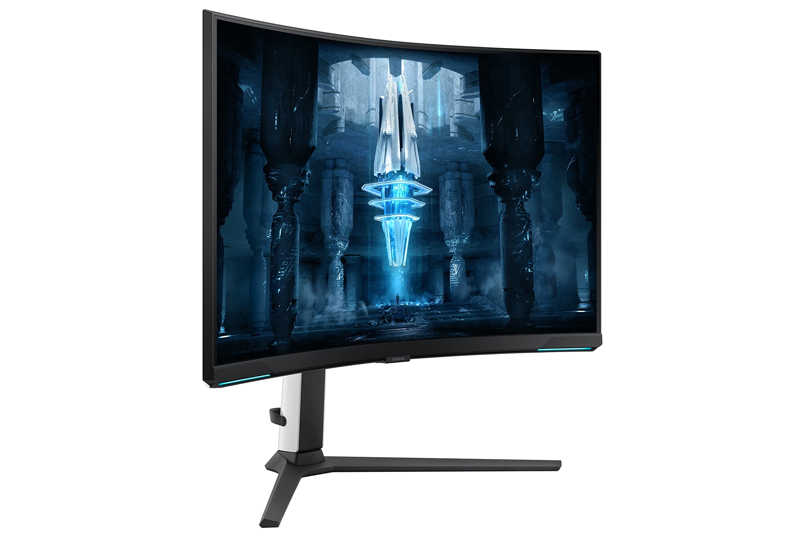 Samsung 32'' Odyssey Neo G8 4K Uhd 240Hz 1Ms G Sync 1000R Curved Gaming Monitor, Quantum Hdr2000, Amd Freesync Premium Pro, Matt
